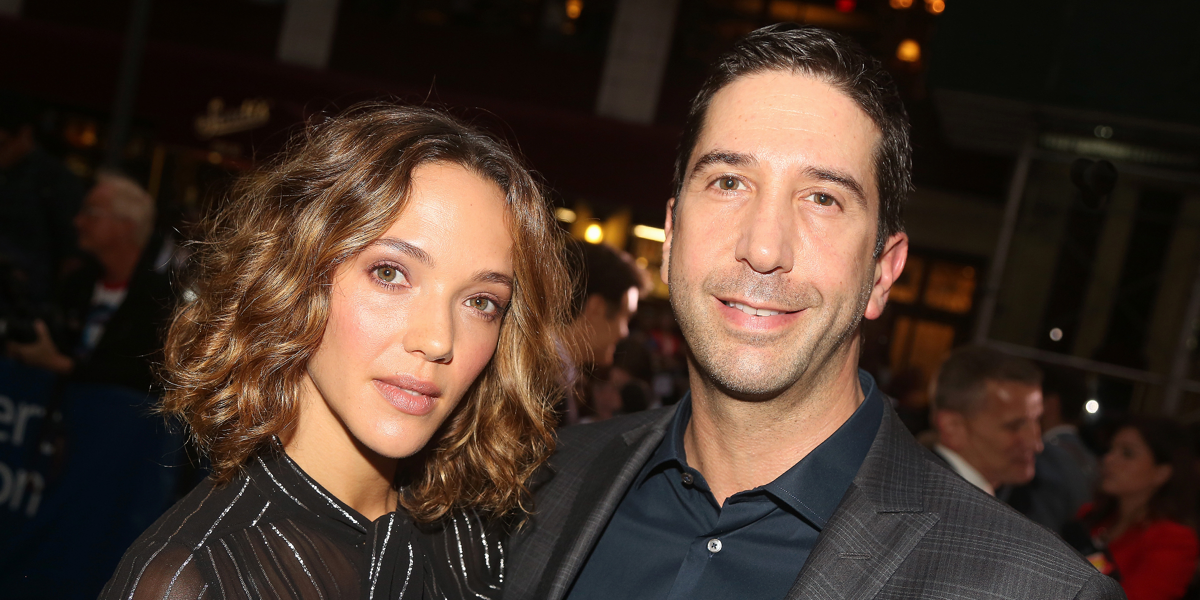 Zoe Buckman y David Schwimmer, 2016 | Fuente: Getty Images