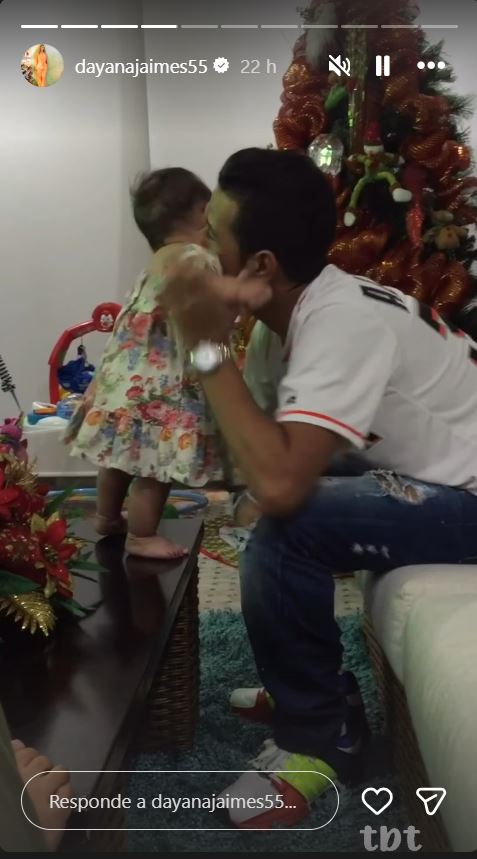 Martín Elías y su hija Paula Elena | Instagram/dayanajaimes55