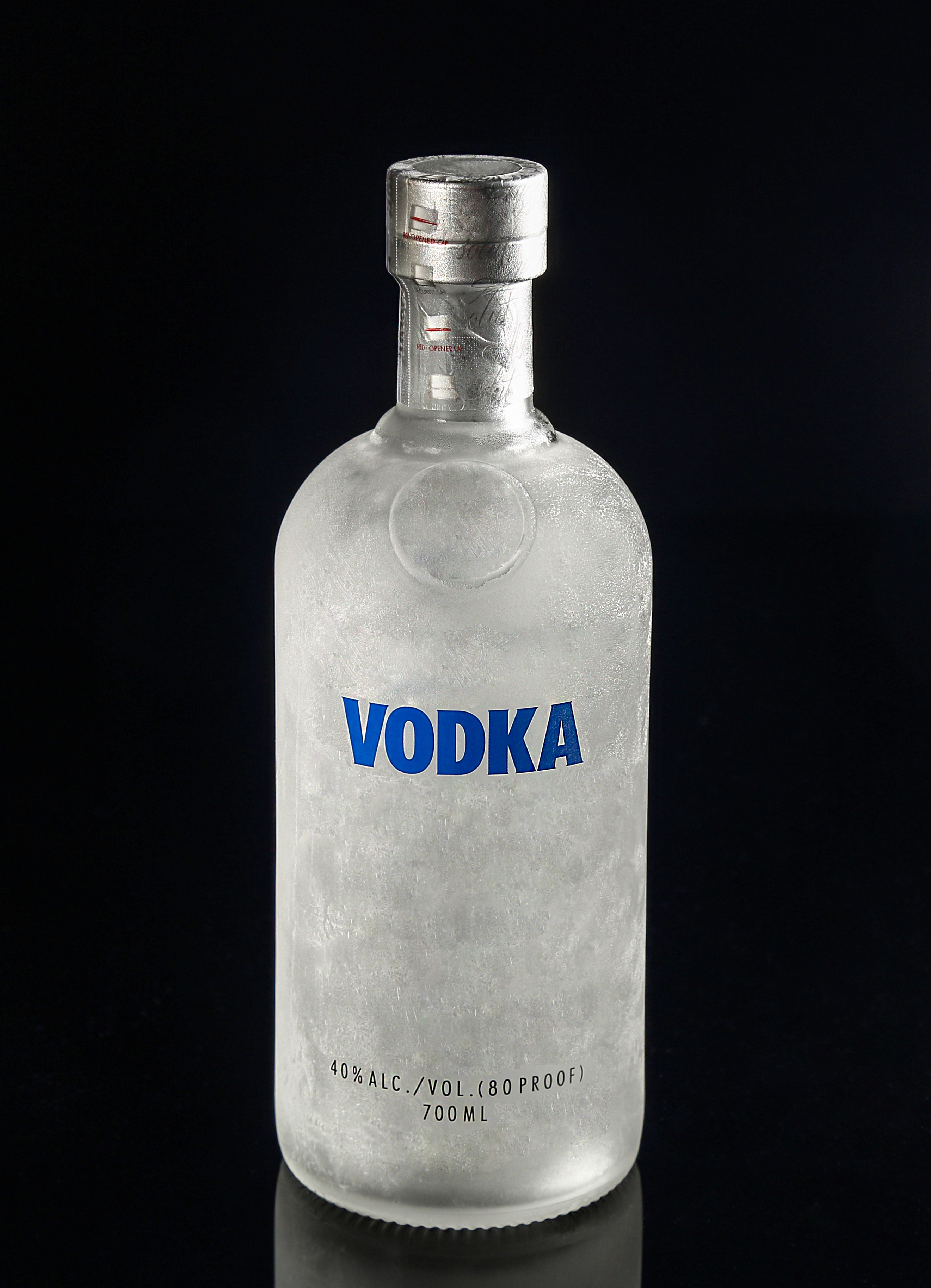 Una botella de vodka | Fuente: Shutterstock