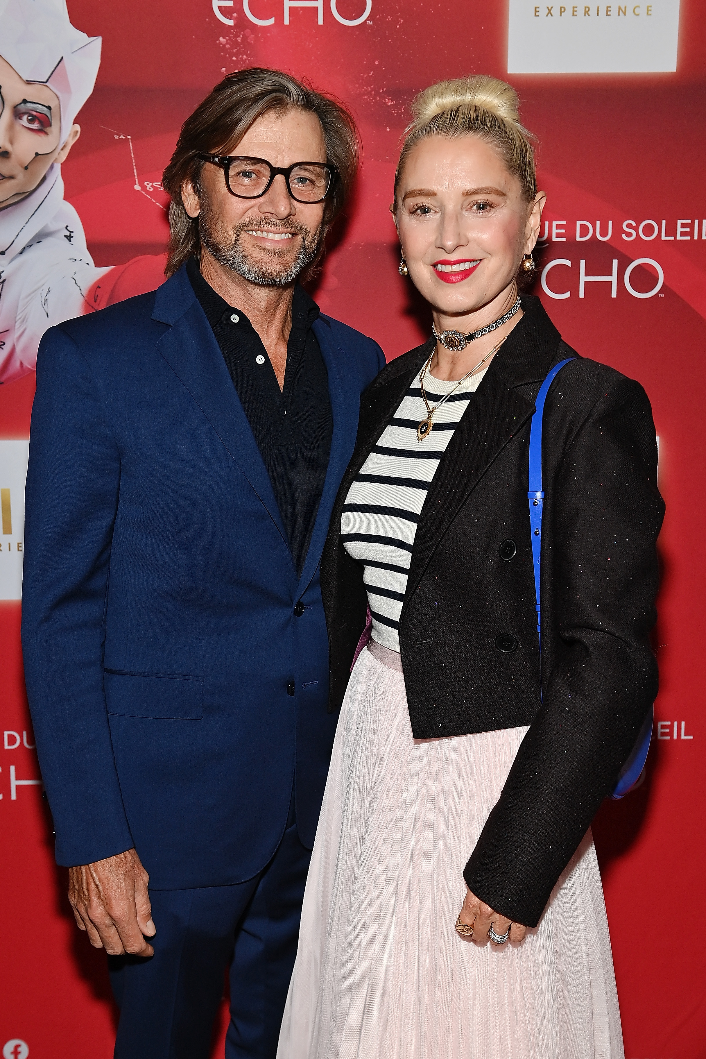 Grant Show y Katherine LaNasa asisten al estreno de "Echo" en Atlanta el 9 de noviembre de 2023 | Fuente: Getty Images