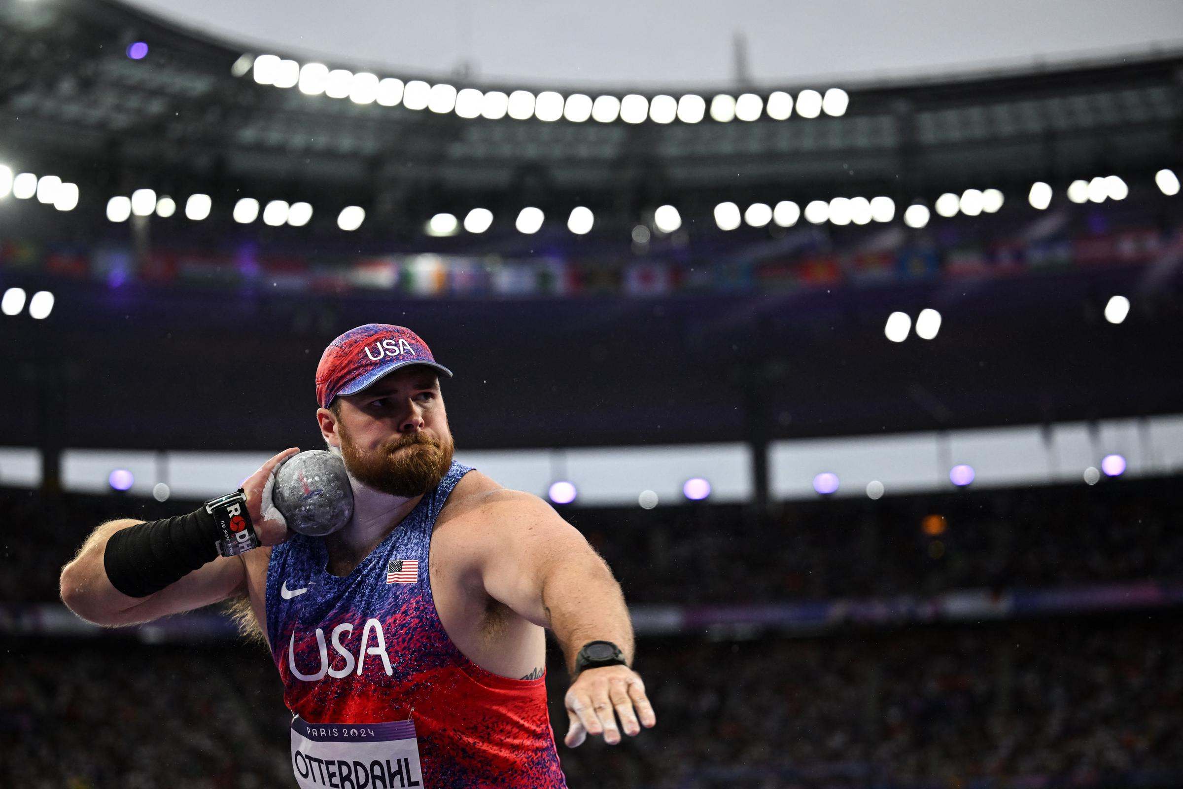 Payton Otterdahl compitiendo durante los Juegos Olímpicos de París en París, Francia, el 3 de agosto de 2024 | Fuente: Getty Images