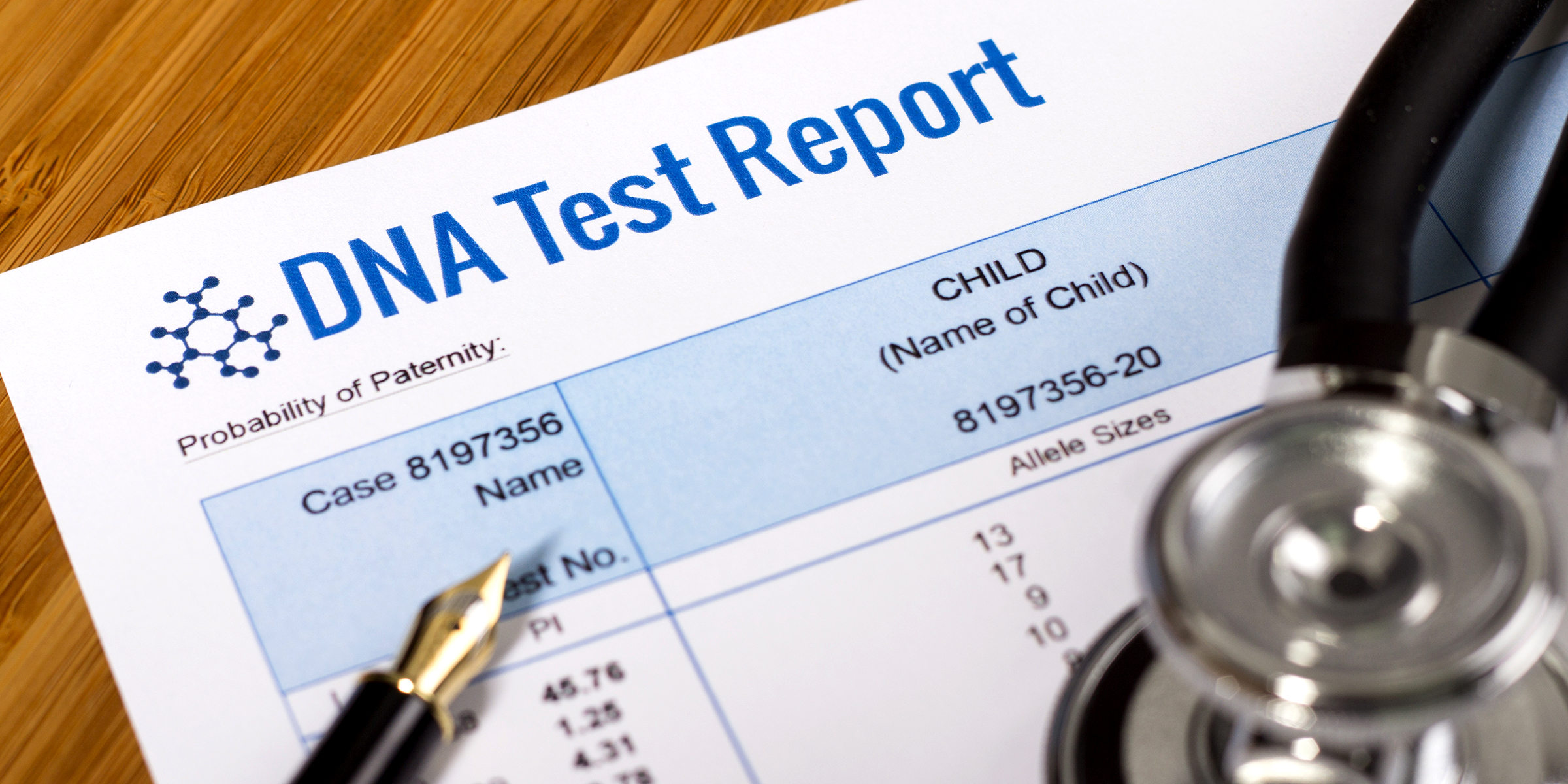 Resultados de la prueba de ADN | Foto: Shutterstock