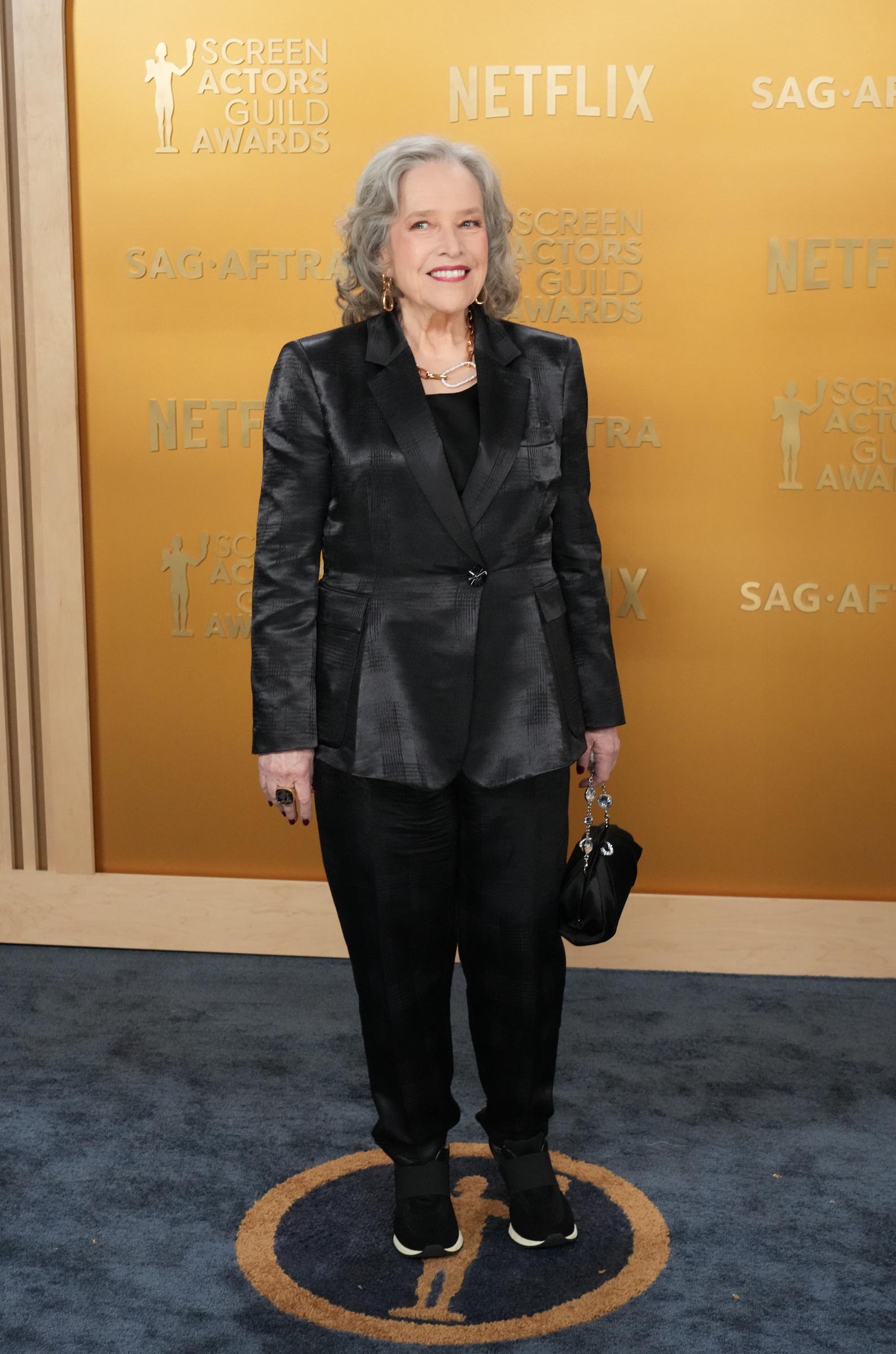 Kathy Bates en Los Ángeles, California, el 23 de febrero de 2025 | Fuente: Getty Images