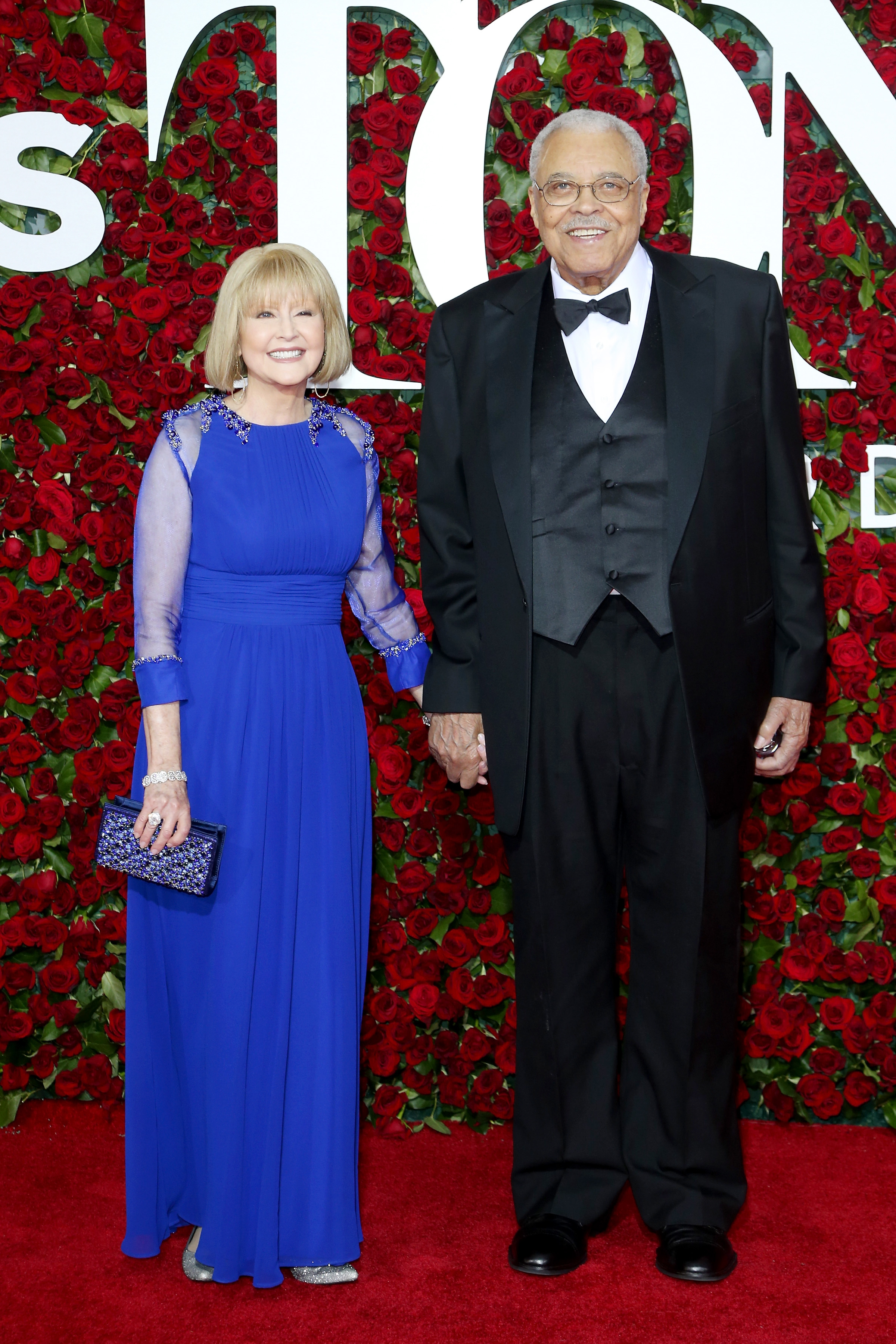 Cecilia Hart y James Earl Jones en los Premios Tony 2016 el 12 de junio en Nueva York. | Fuente: Getty Images