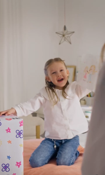 Pampita y su hija Anita realizaron juntas la nueva campaña publicitaria de Naldo por el Día de la Madre | Fuente: Instagram/naldo_digital