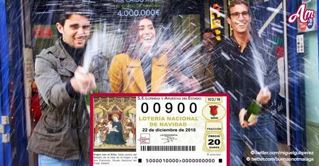 Se repartieron 13,6 millones de euros de la Lotería de Navidad en la provincia de Málaga