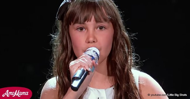 Niña autista sube al escenario. Cuando canta, la audiencia grita con entusiasmo