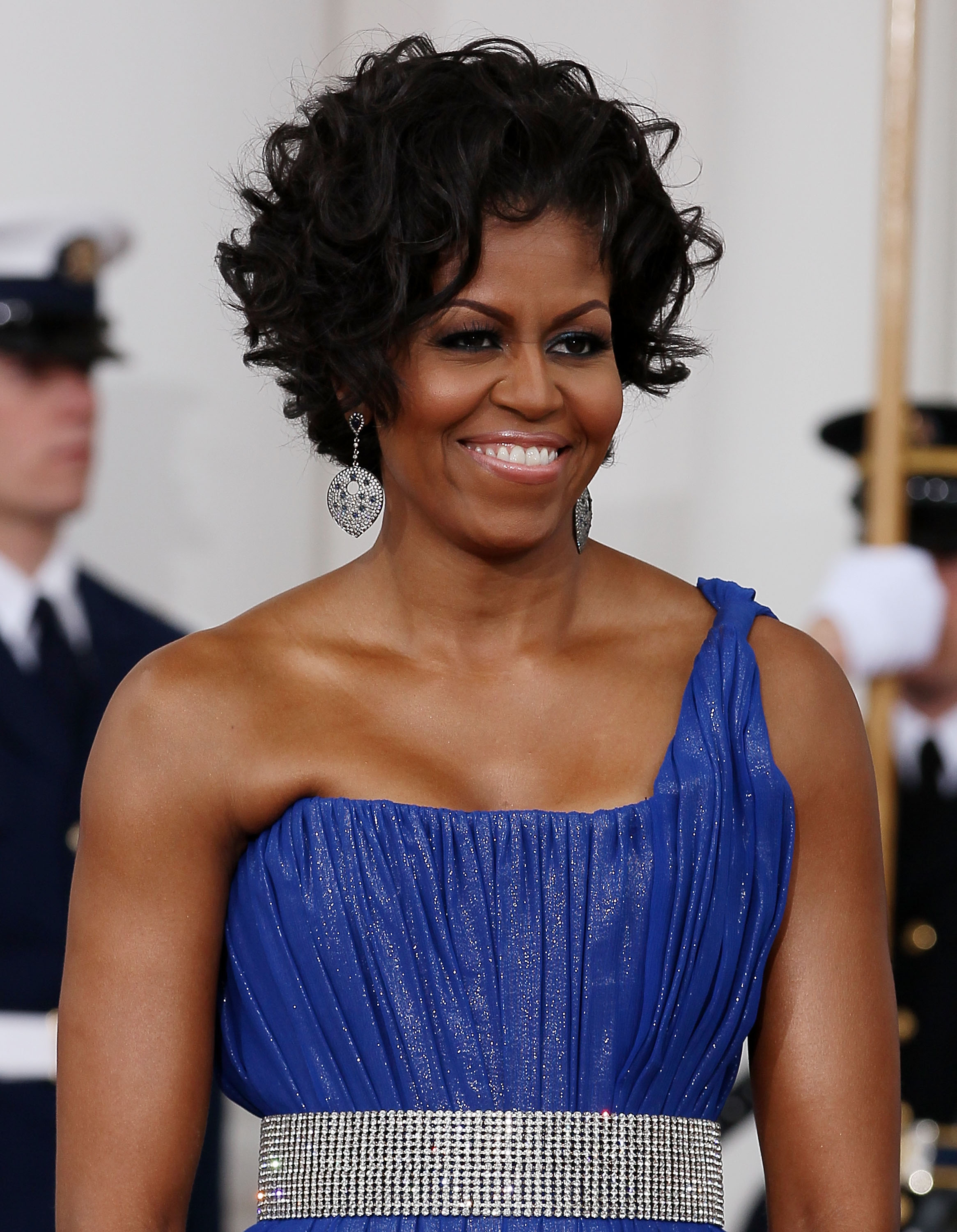 Michelle Obama fotografiada durante una Cena de Estado en la Casa Blanca el 19 de mayo de 2010, en Washington, D.C. | Fuente: Getty Images