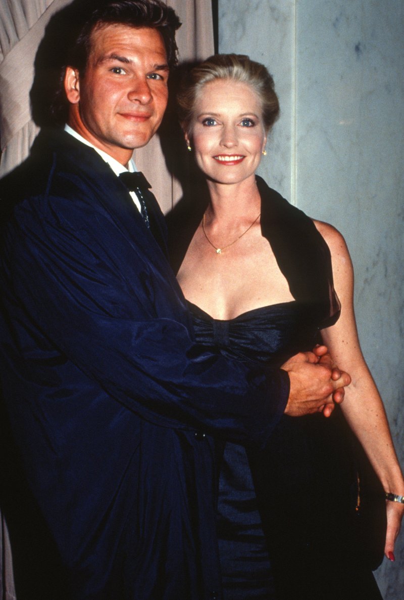 Patrick Swayze y su esposa Lisa Niemi. | Foto: Getty Images