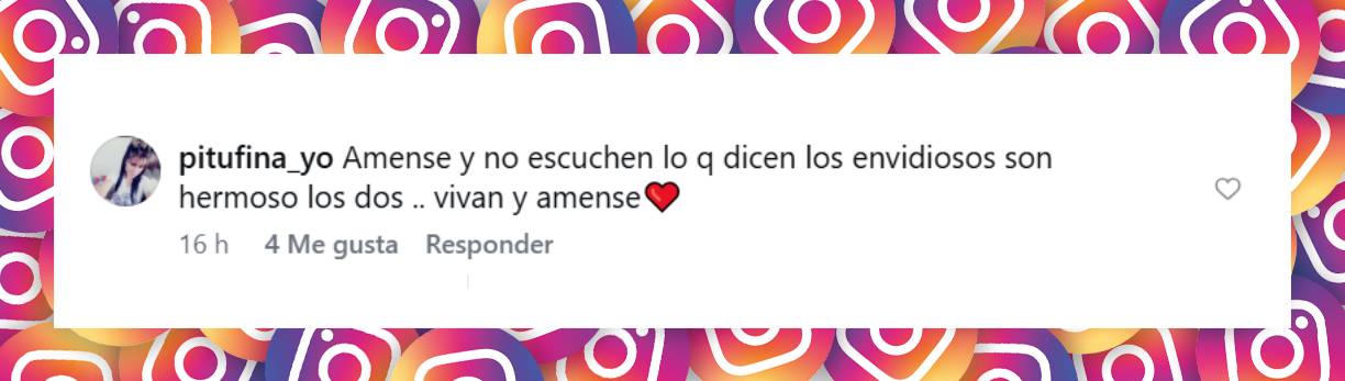 Comentario de una usuaria | Fuente: Instagram/cubero.indiana