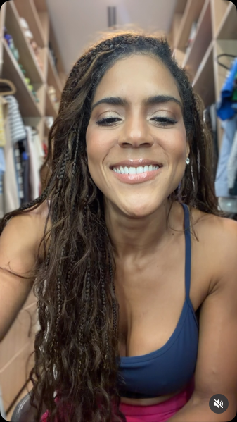 Francisca Lachapel durante su descargo tras recibir críiticas por su físico | Fuente: Instagram/francisca