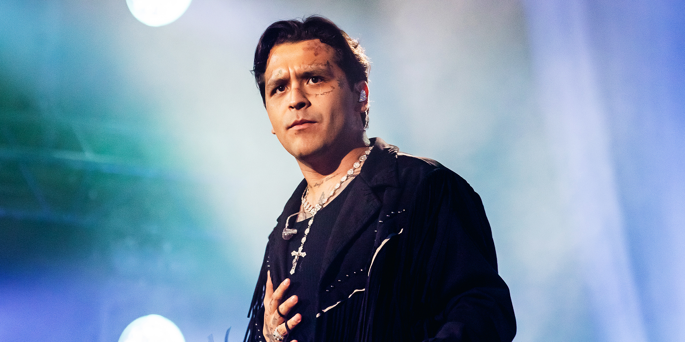 Christian Nodal. | Fuente: Getty Images.