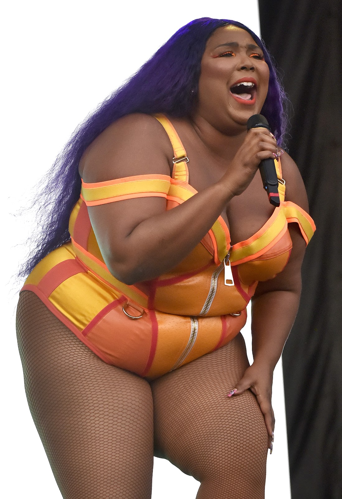 Lizzo actúa durante el ACL Music Festival el 6 de octubre de 2019, en Austin, Texas. | Fuente: Getty Images