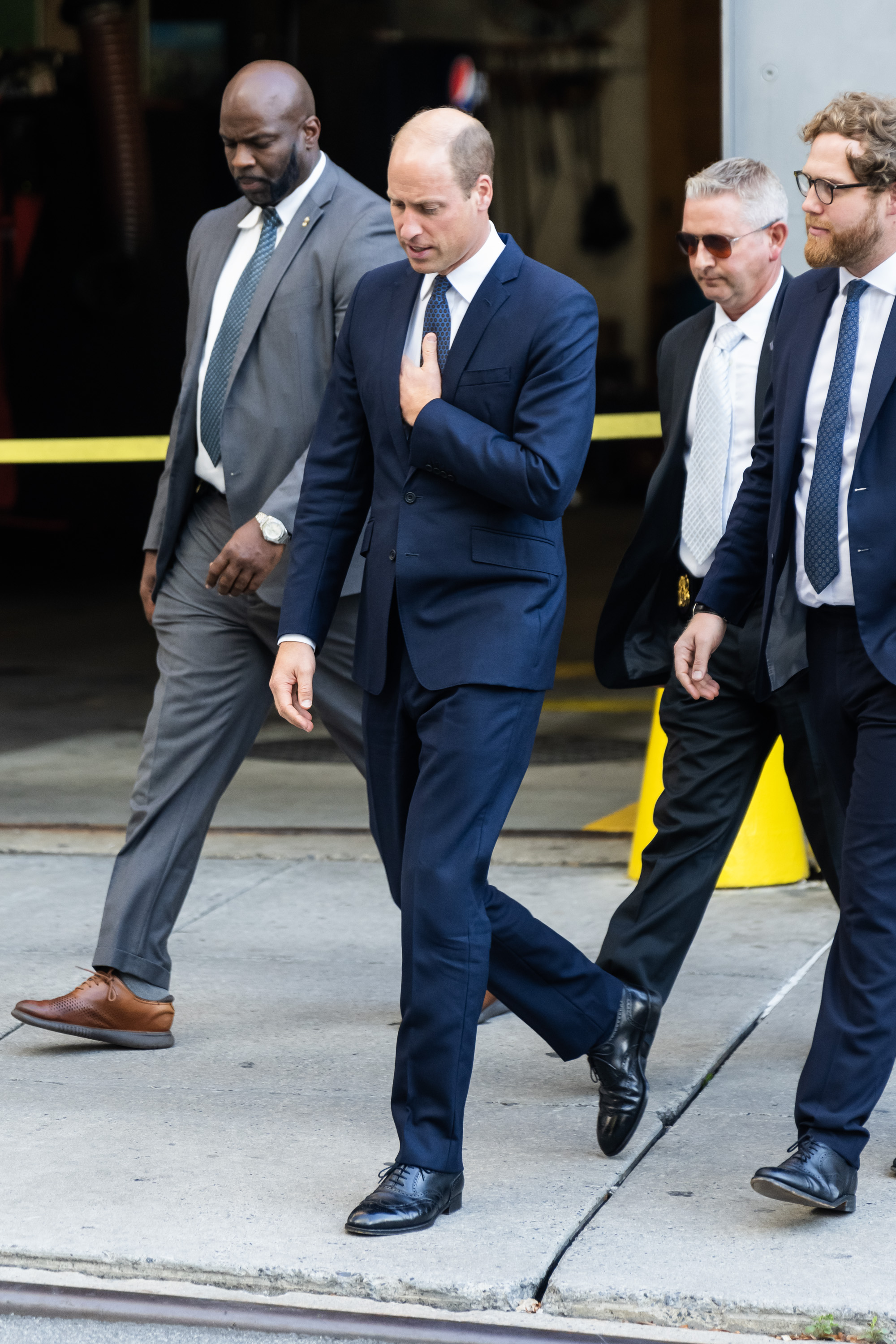 El príncipe William visto en Nueva York el 19 de septiembre de 2023 | Fuente: Getty Images