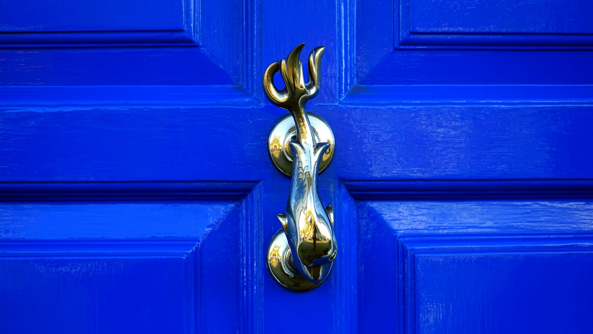 Puerta azul | Foto: Pexels