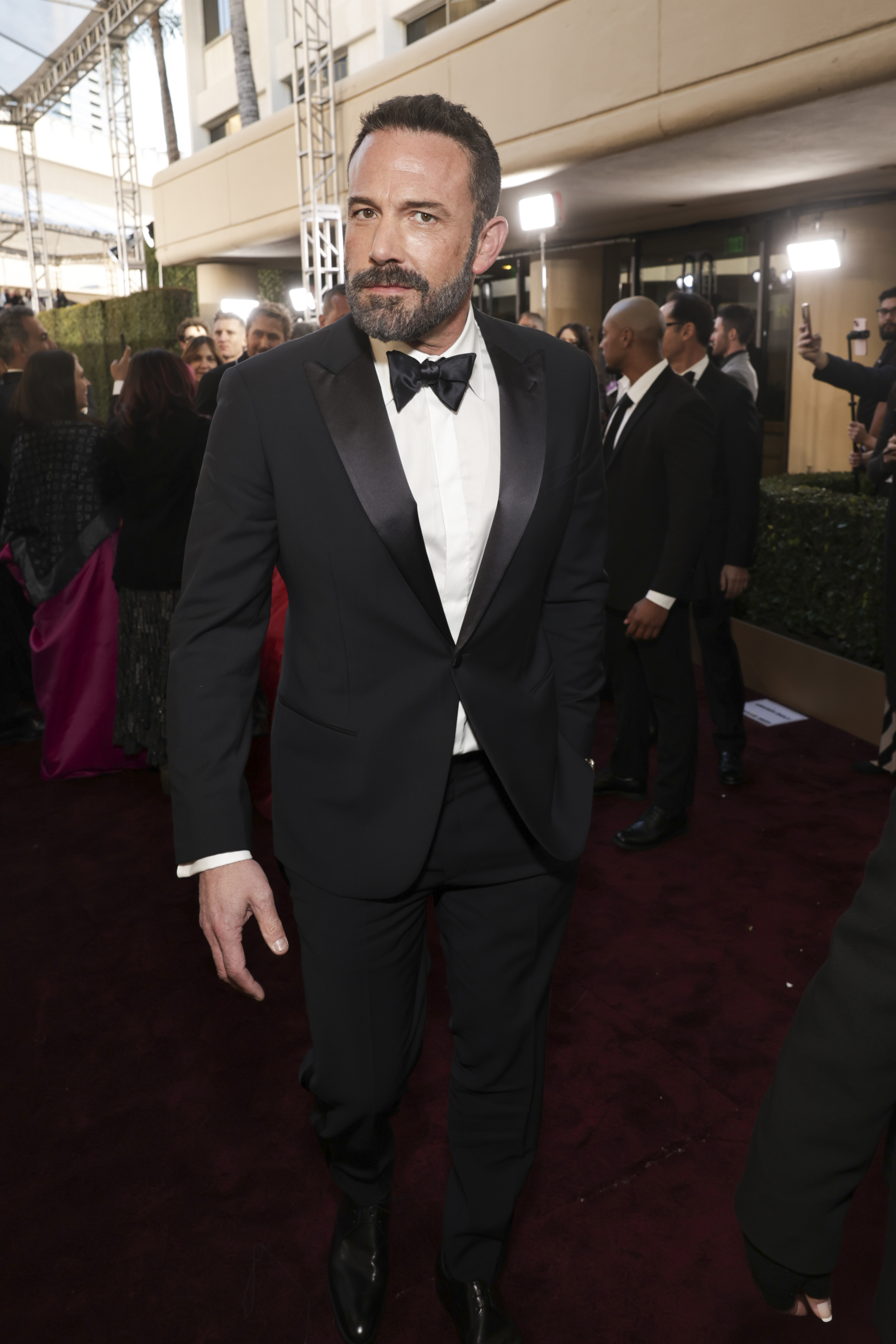 Ben Affleck en la 81ª edición de los Globos de Oro celebrada en el Beverly Hilton de Beverly Hills, California, el 7 de enero de 2024 | Foto: Getty Images