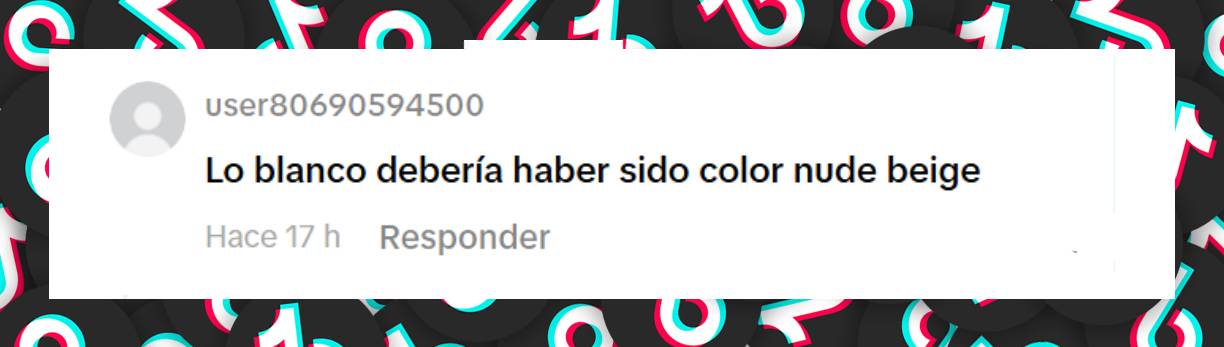 Comentario de una usuaria | Fuente: TikTok/alli_cubb