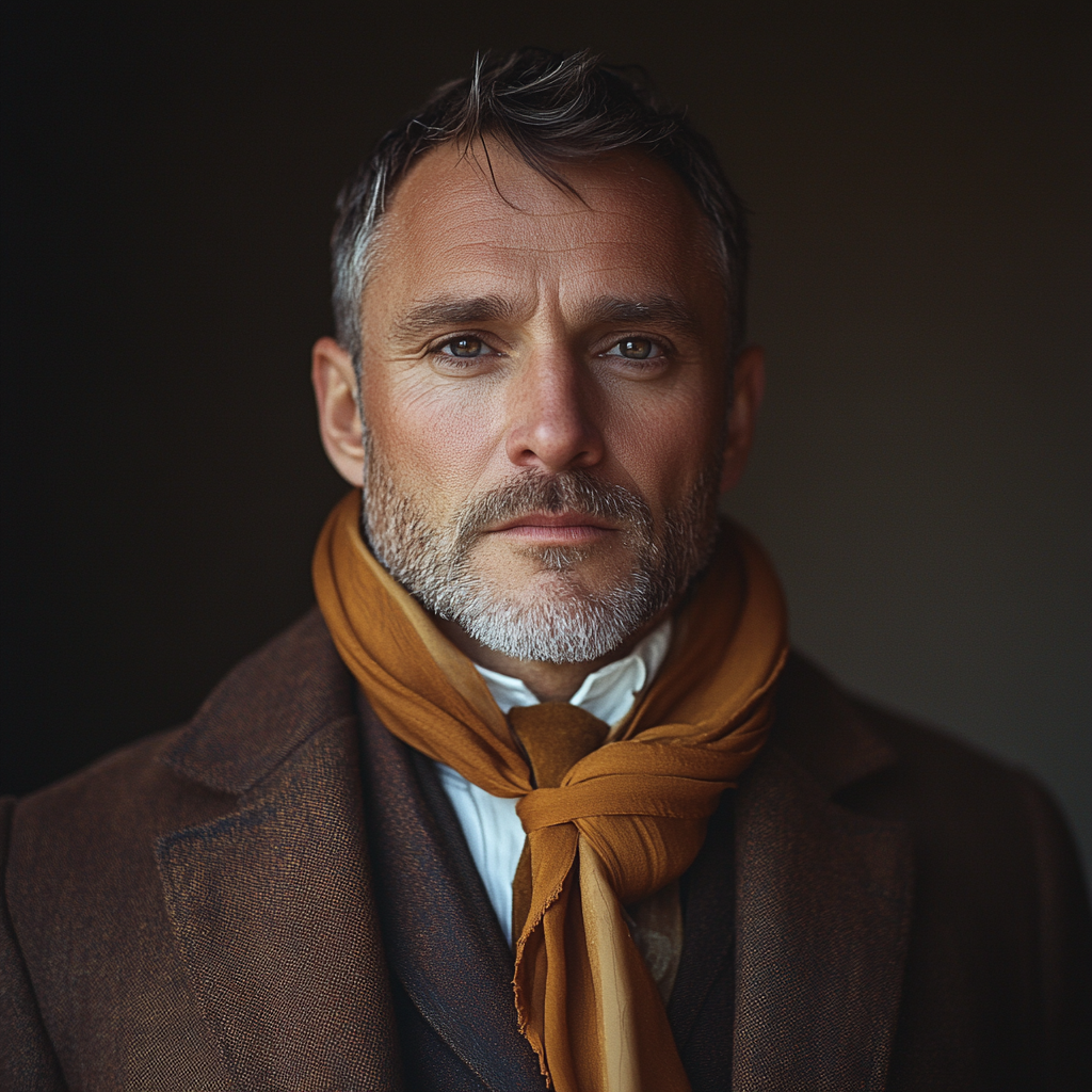 Un hombre elegante | Fuente: Midjourney