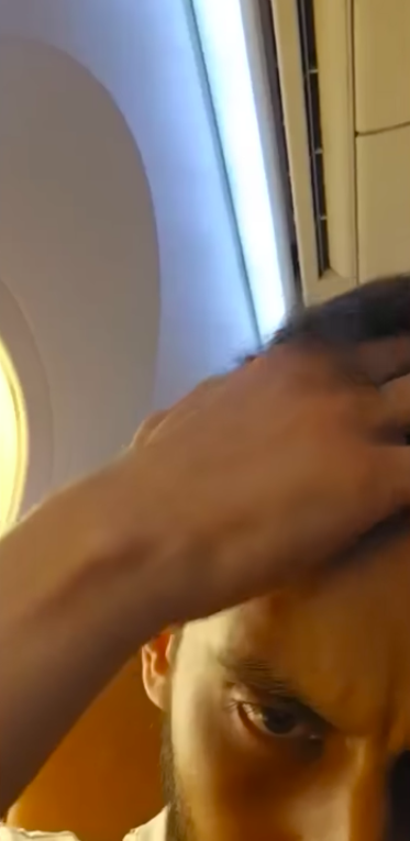 Vatsa, visiblemente acalorado. | Foto: YouTube/New York Post