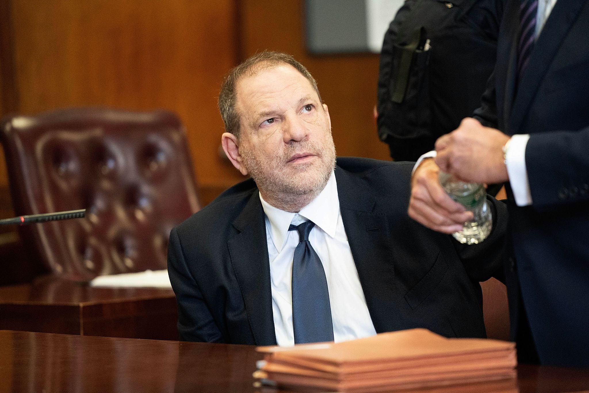 El productor Harvey Weinstein durante el juicio. │Foto: Getty Images