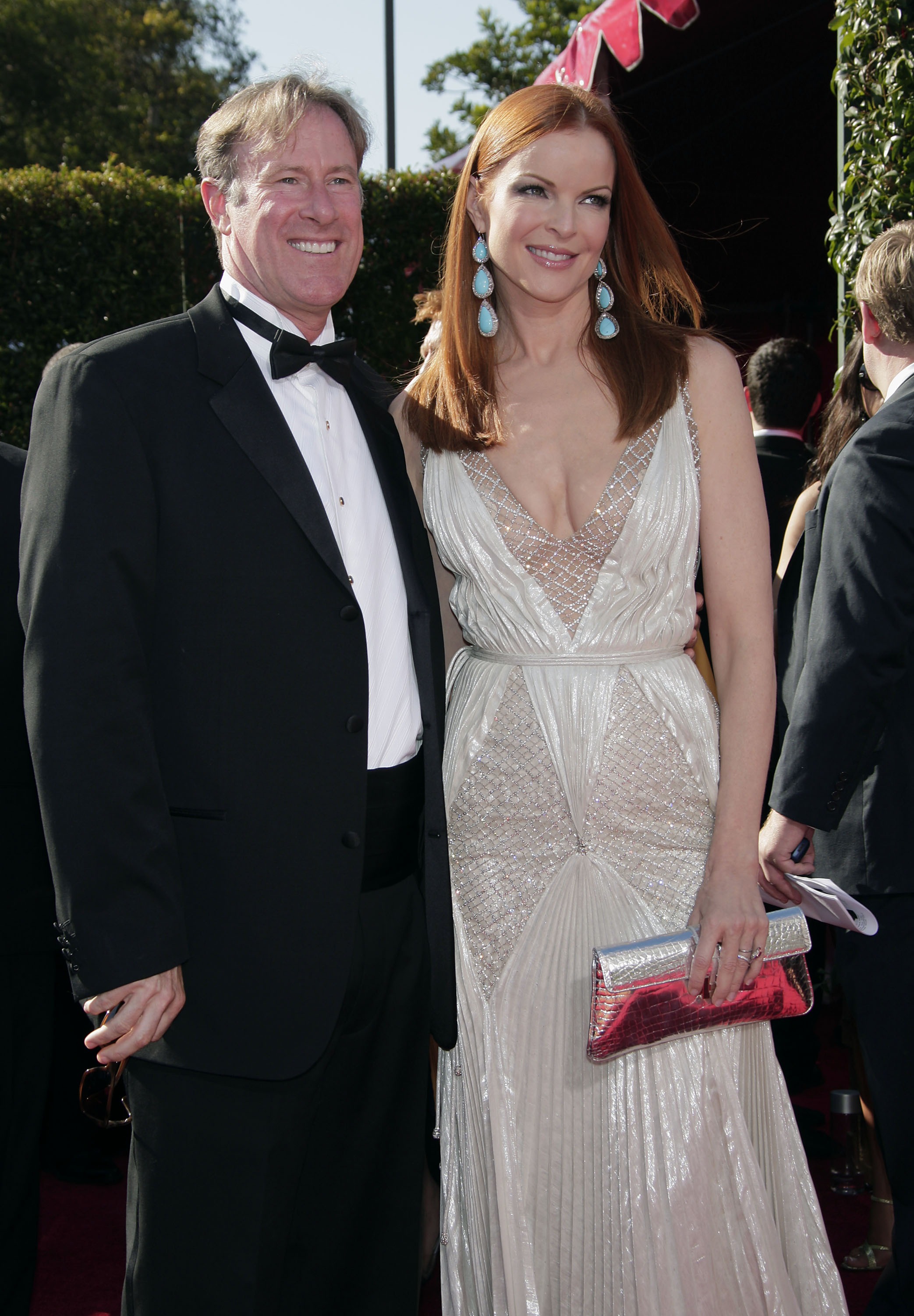 Marcia Cross y Tom Mahoney en la 59 edición de los Premios Emmy Primetime el 16 de septiembre de 2007 en Los Ángeles, California | Fuente: Getty Images