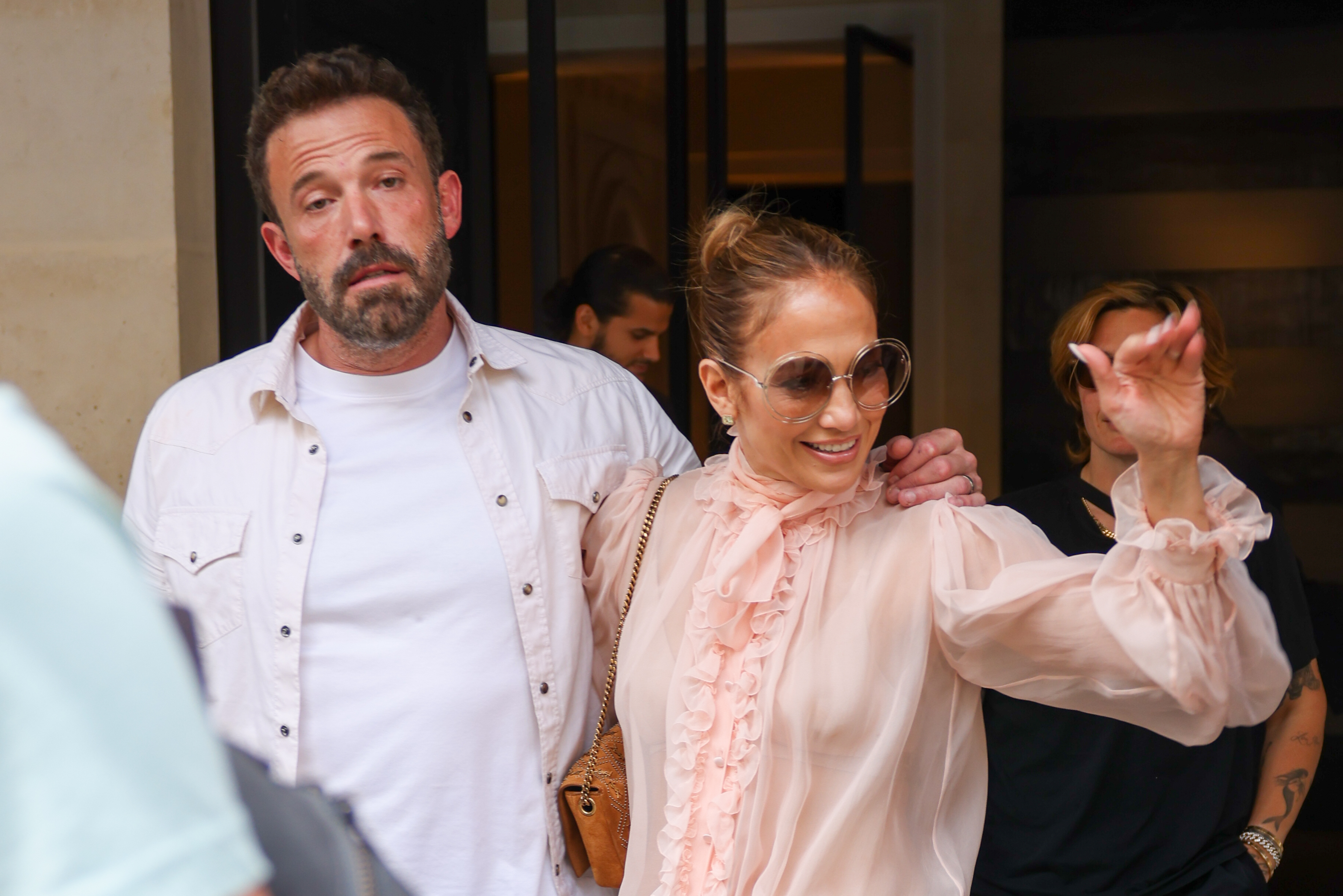 Jennifer Lopez y Ben Affleck aparecen el 25 de julio de 2022 | Fuente: Getty Images