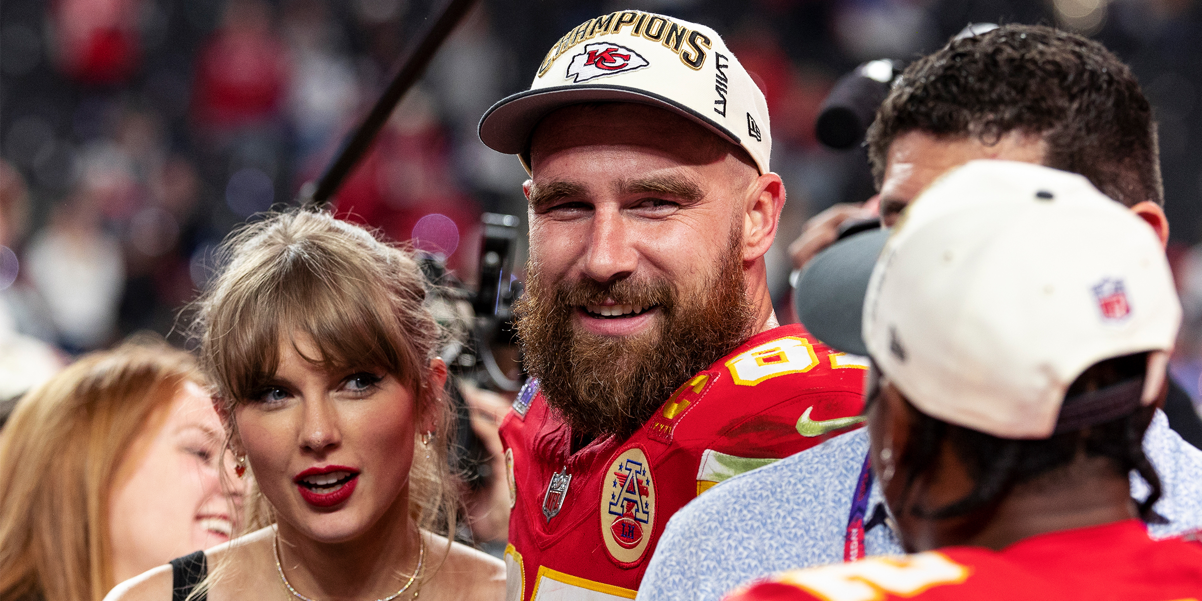 Taylor Swift y Travis Kelce | Fuente: Getty Images