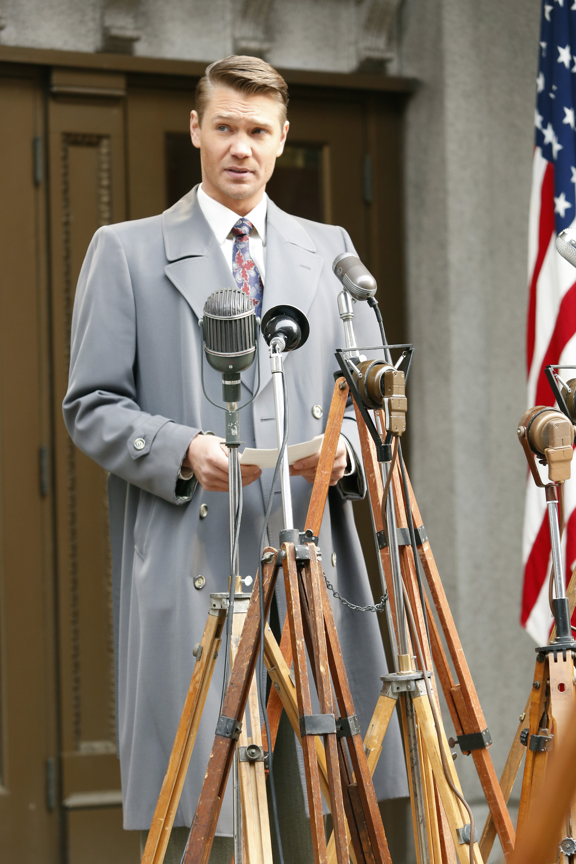 Chad Michael Murray como Jack Thompson en la primera temporada de "Marvel's Agent Carter" el 12 de enero de 2015 | Fuente: Getty Images