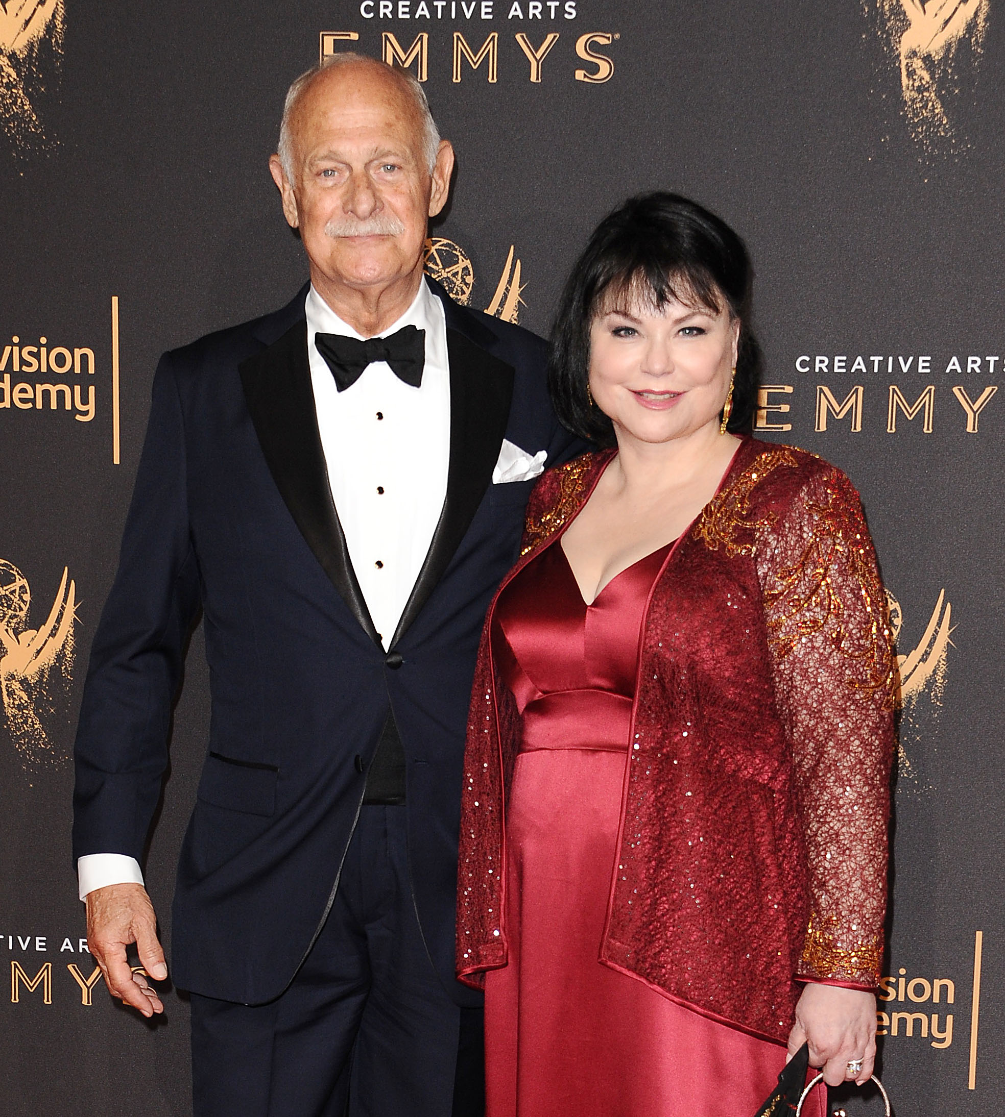 Gerald McRaney y Delta Burke asisten a los Premios Emmy a las Artes Creativas el 10 de septiembre de 2017, en Los Ángeles, California. | Fuente: Getty Images