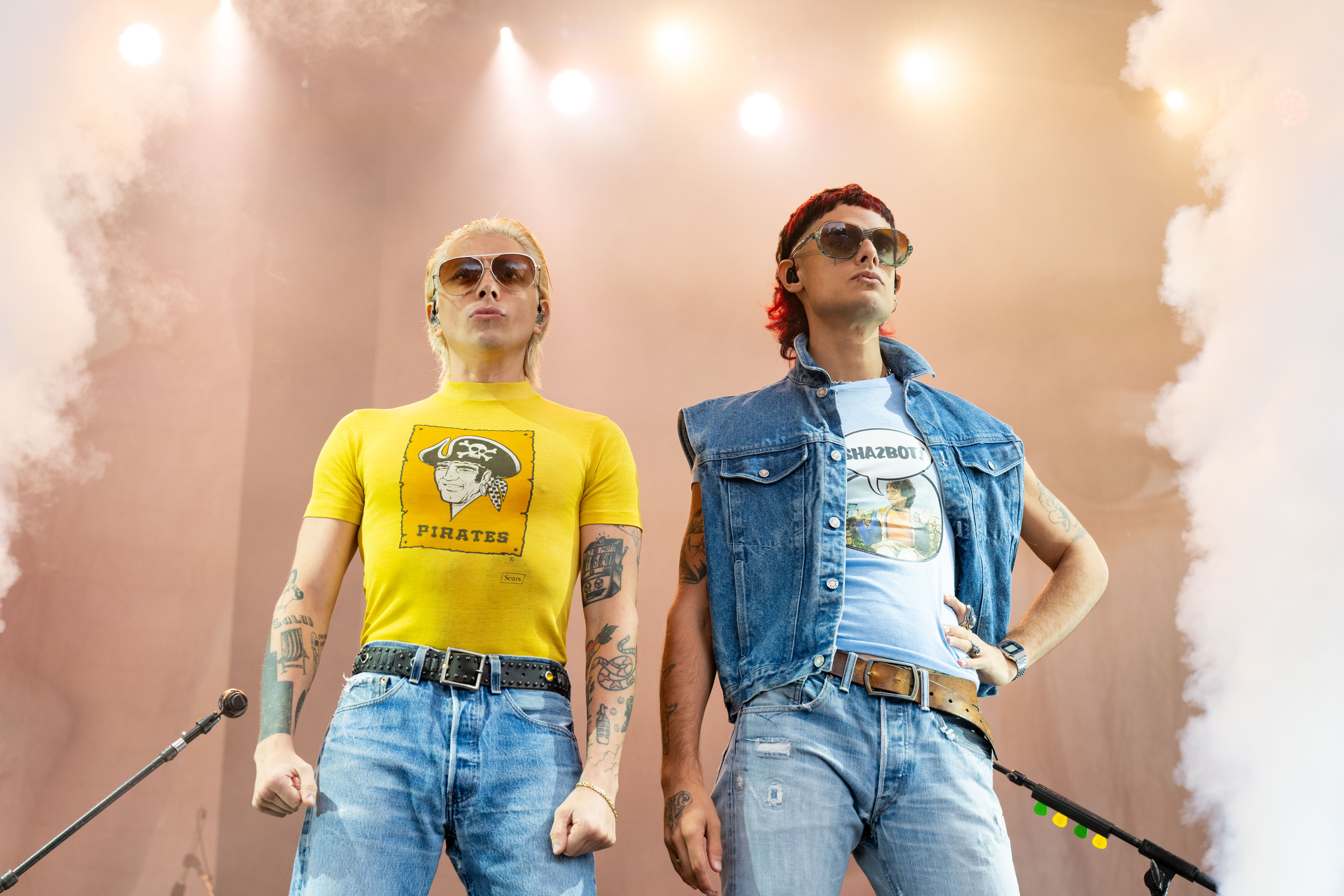 Ca7riel y Paco Amoroso se presentan en Outside Lands en el Golden Gate Park el 10 de agosto de 2025 en San Francisco, California. | Fuente: Getty Images.