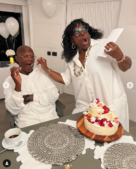 Samuel L. Jackson y LaTanya Richardson | Fuente: Instagram/ltjackson_