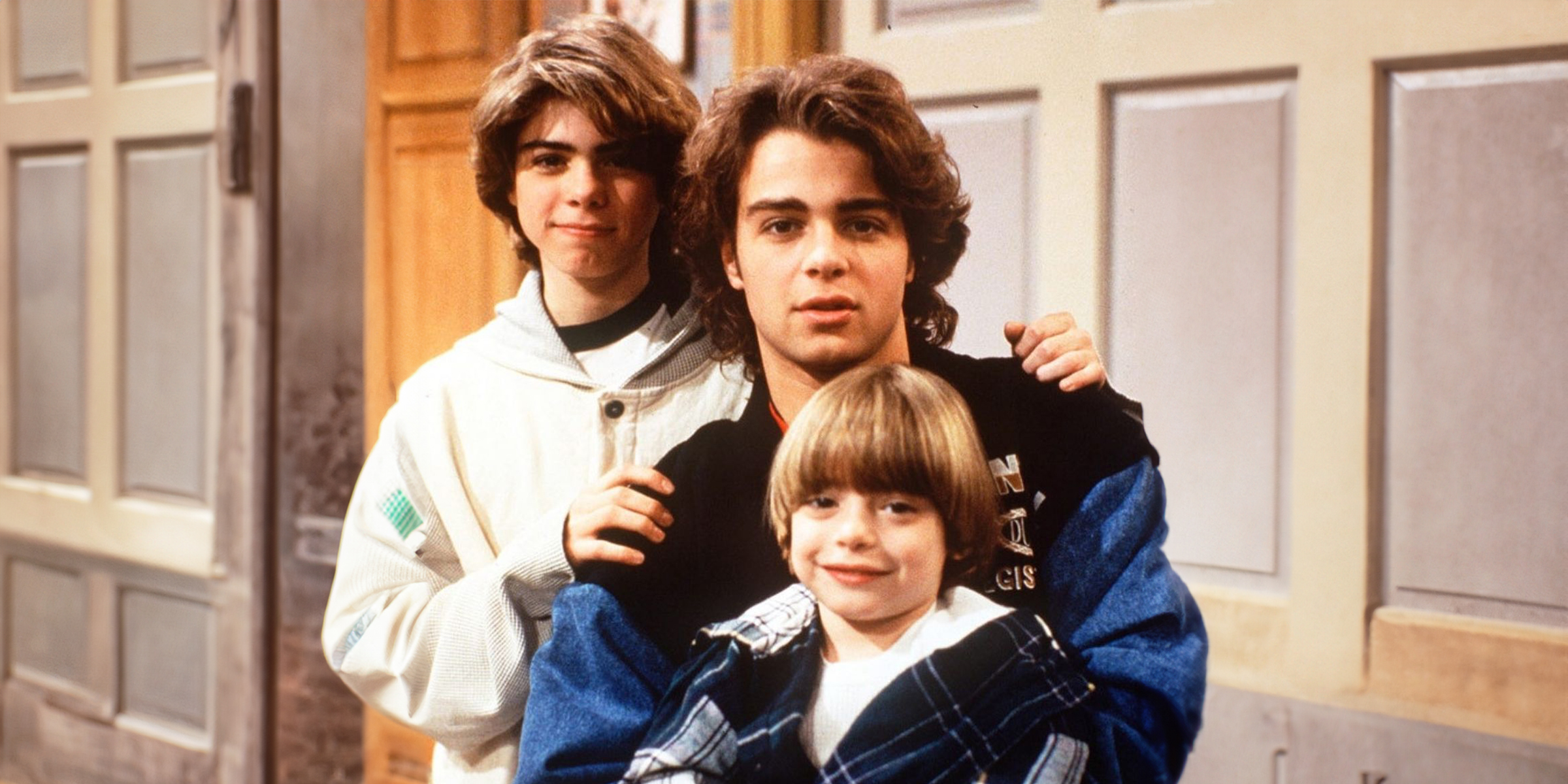 Matthew, Joey y Andrew Lawrence | Fuente: Getty Images