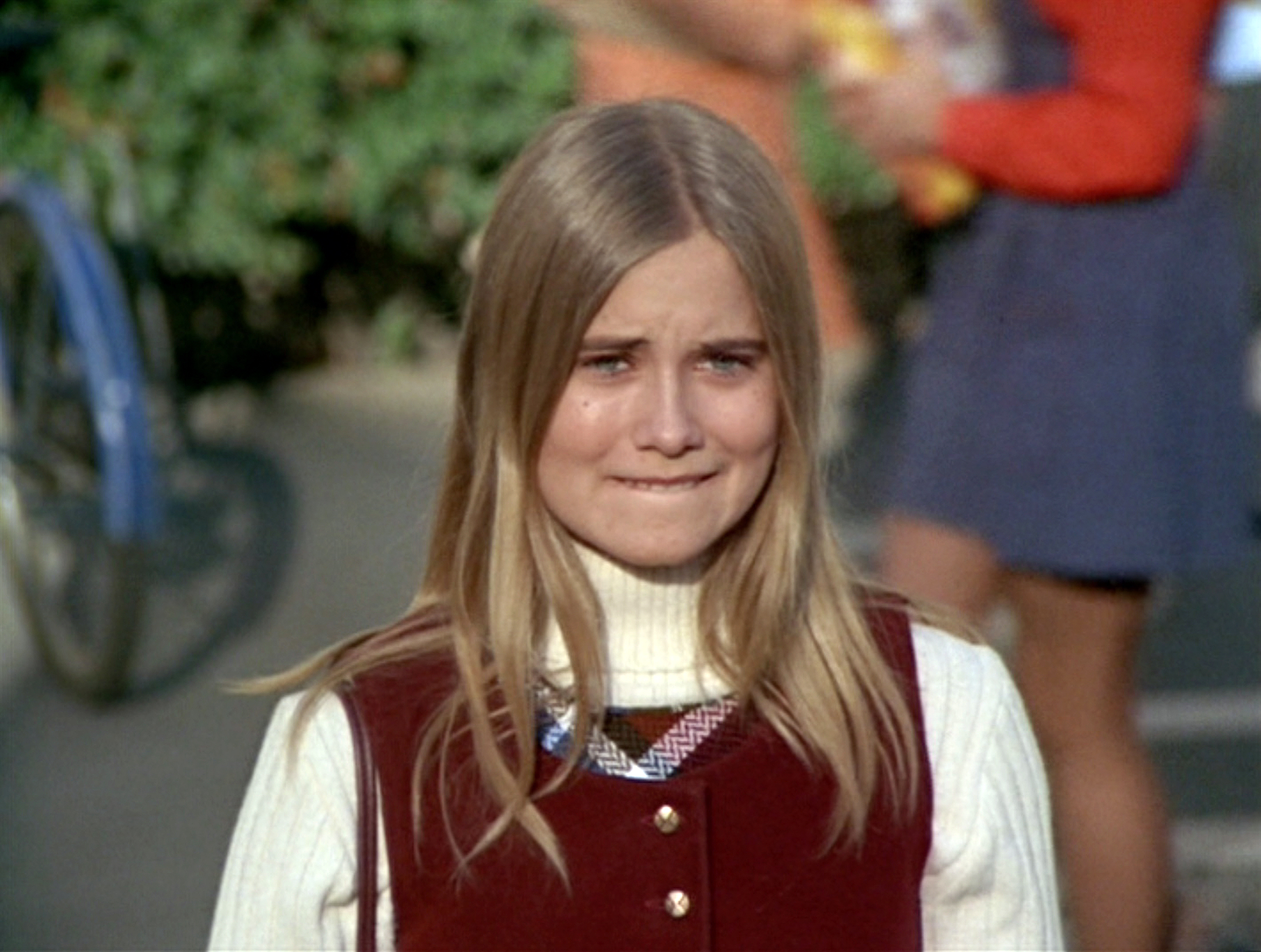 La actriz en el plató de "The Brady Bunch", 1969 | Fuente: Getty Images