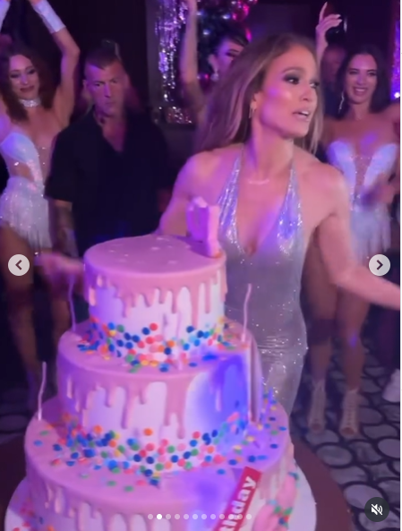 Jennifer Lopez de un post fechado el 24 de julio de 2025. | Fuente: Instagram/jlo