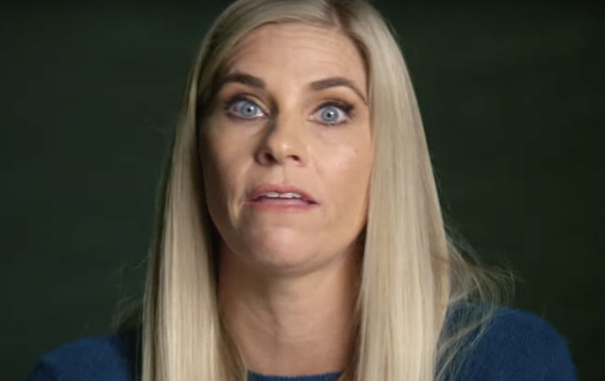 Dina Gravell en el documental de HBO "Tiger" de 2021 | Fuente: YouTube/HBO