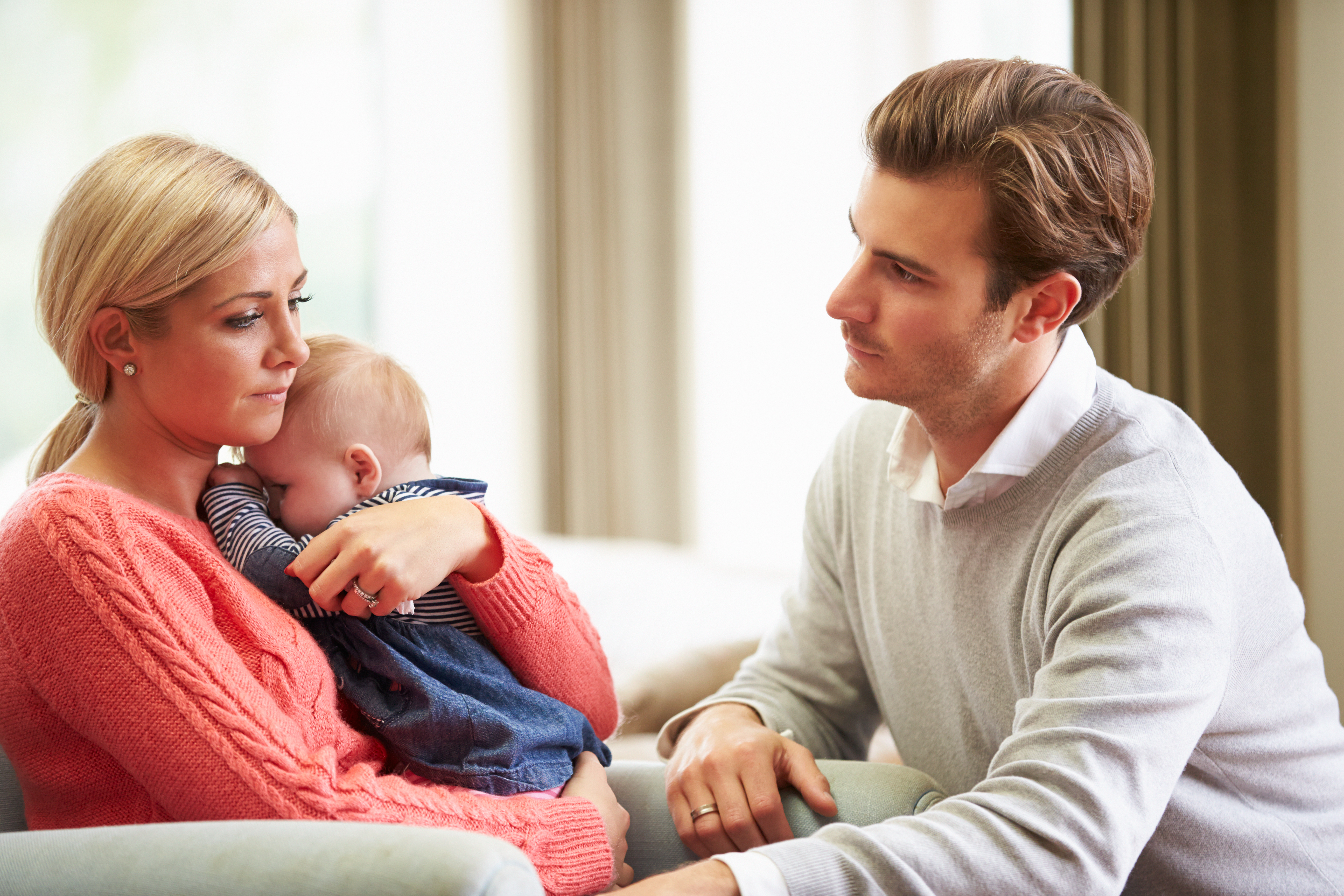Una familia preocupada. | Foto: Shutterstock