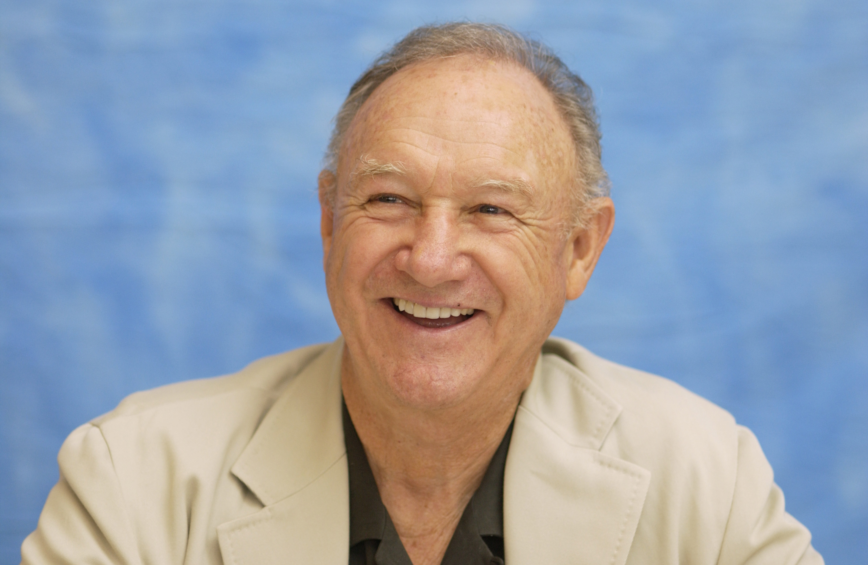 Gene Hackman durante la rueda de prensa de "Runaway Jury" en Nueva Orleans, Luisiana, Estados Unidos, el 19 de septiembre de 2003 | Fuente: Getty Images