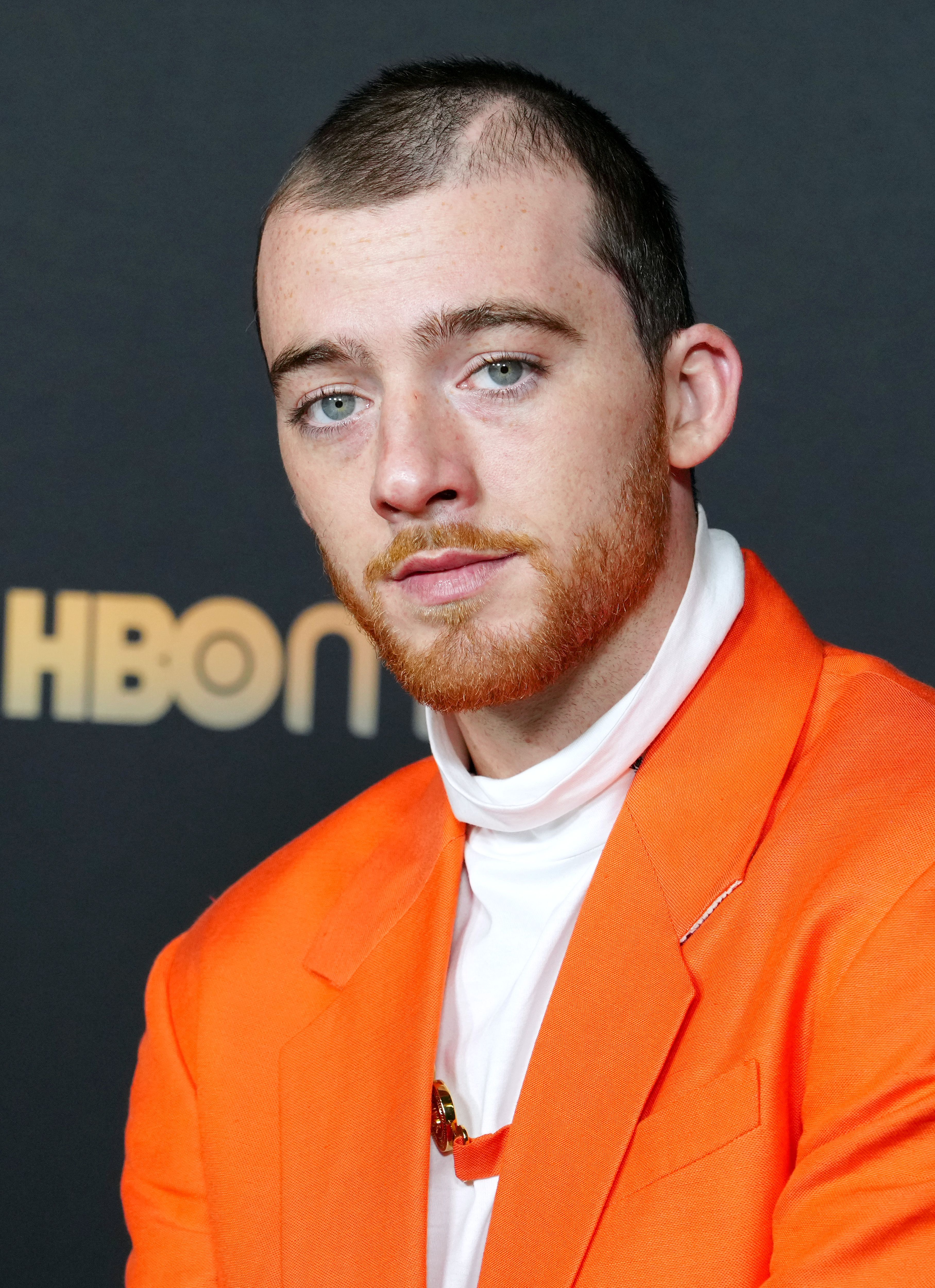 Angus Cloud at HBO's "Euphoria" season 2 photo call on January 5, 2022, in Los Angeles, California | Source: Getty Images