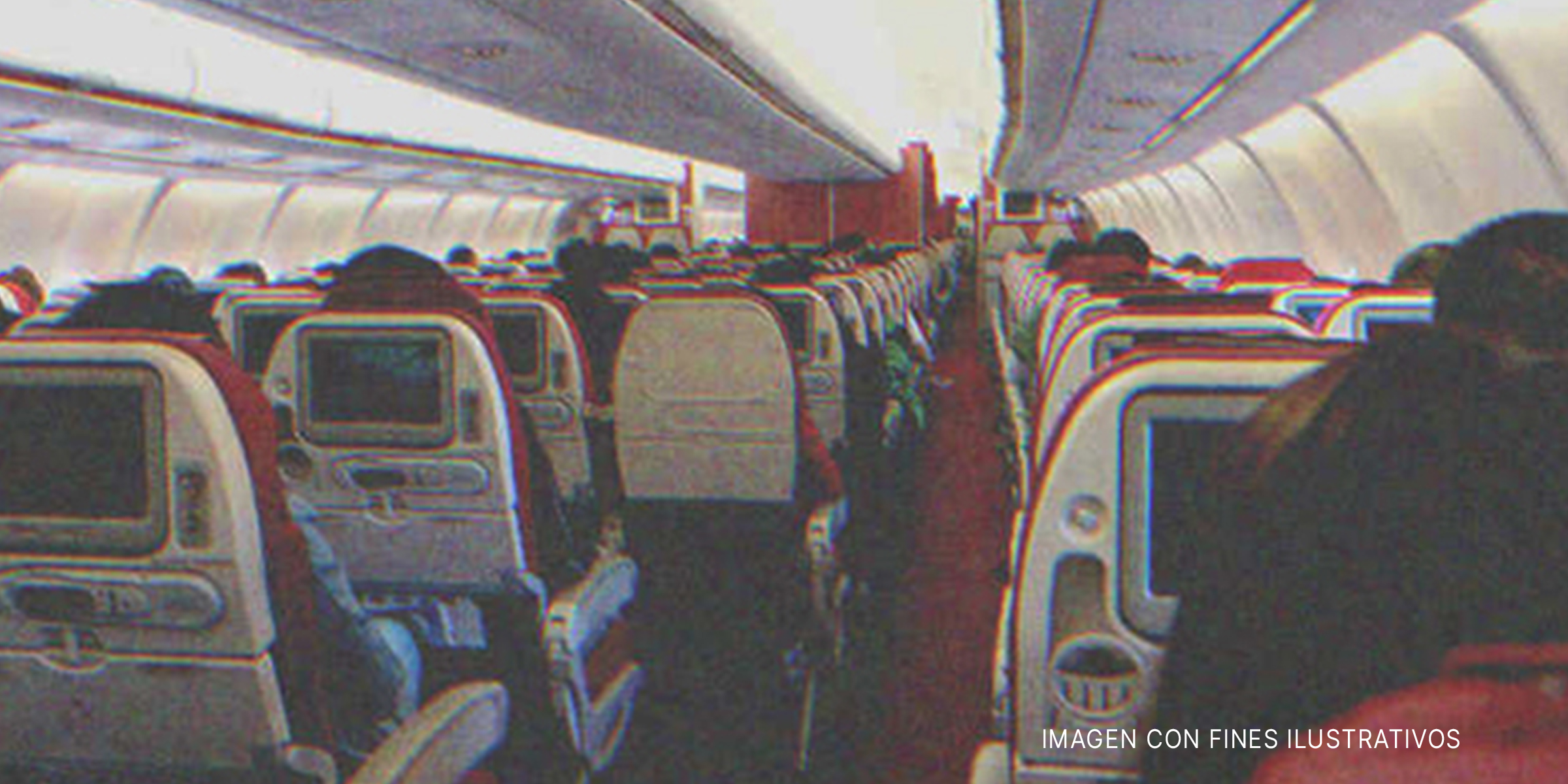 Interior de un avión. | Foto: Shutterstock