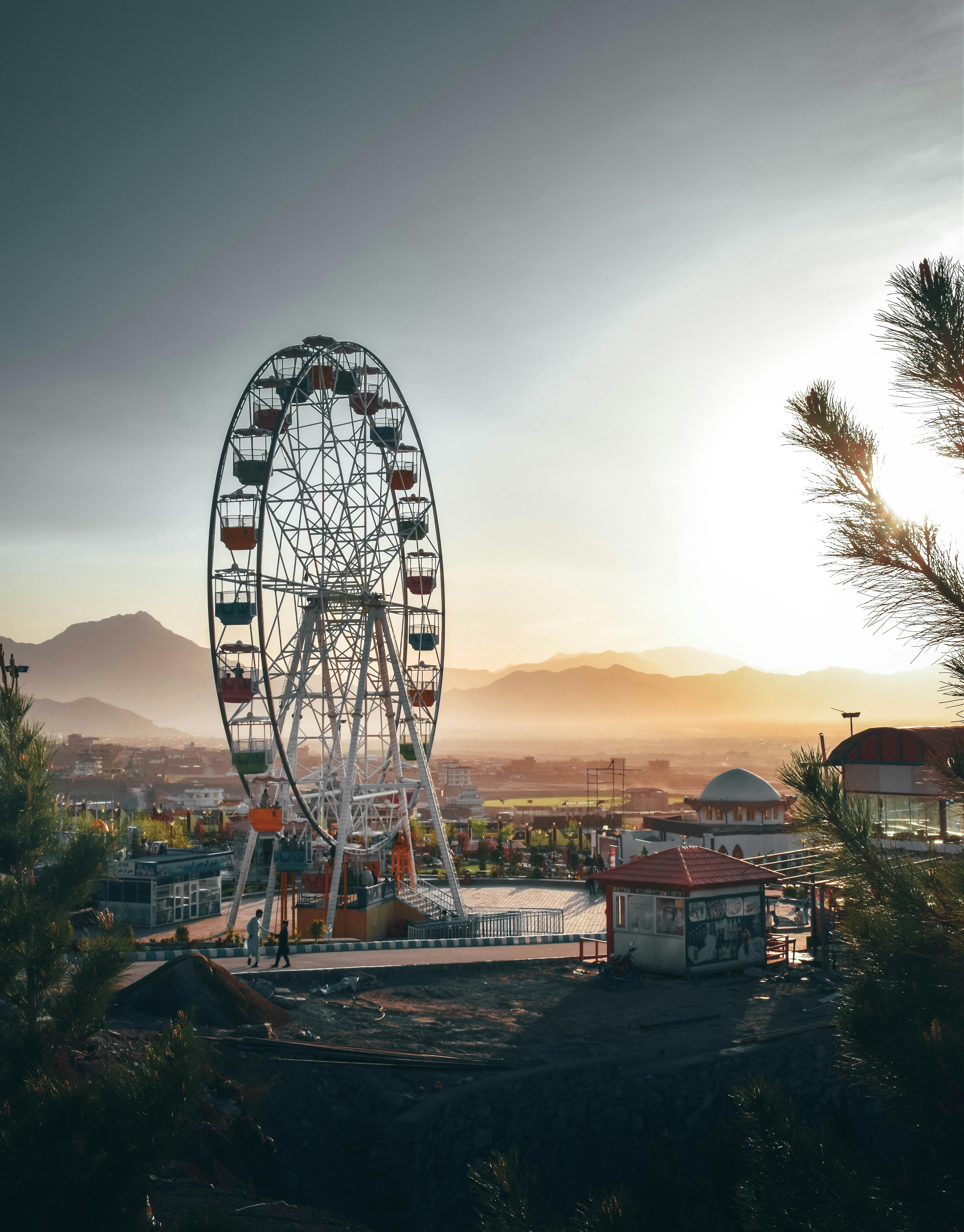 Un parque de atracciones. Imagen con fines ilustrativos | Foto: Pexels