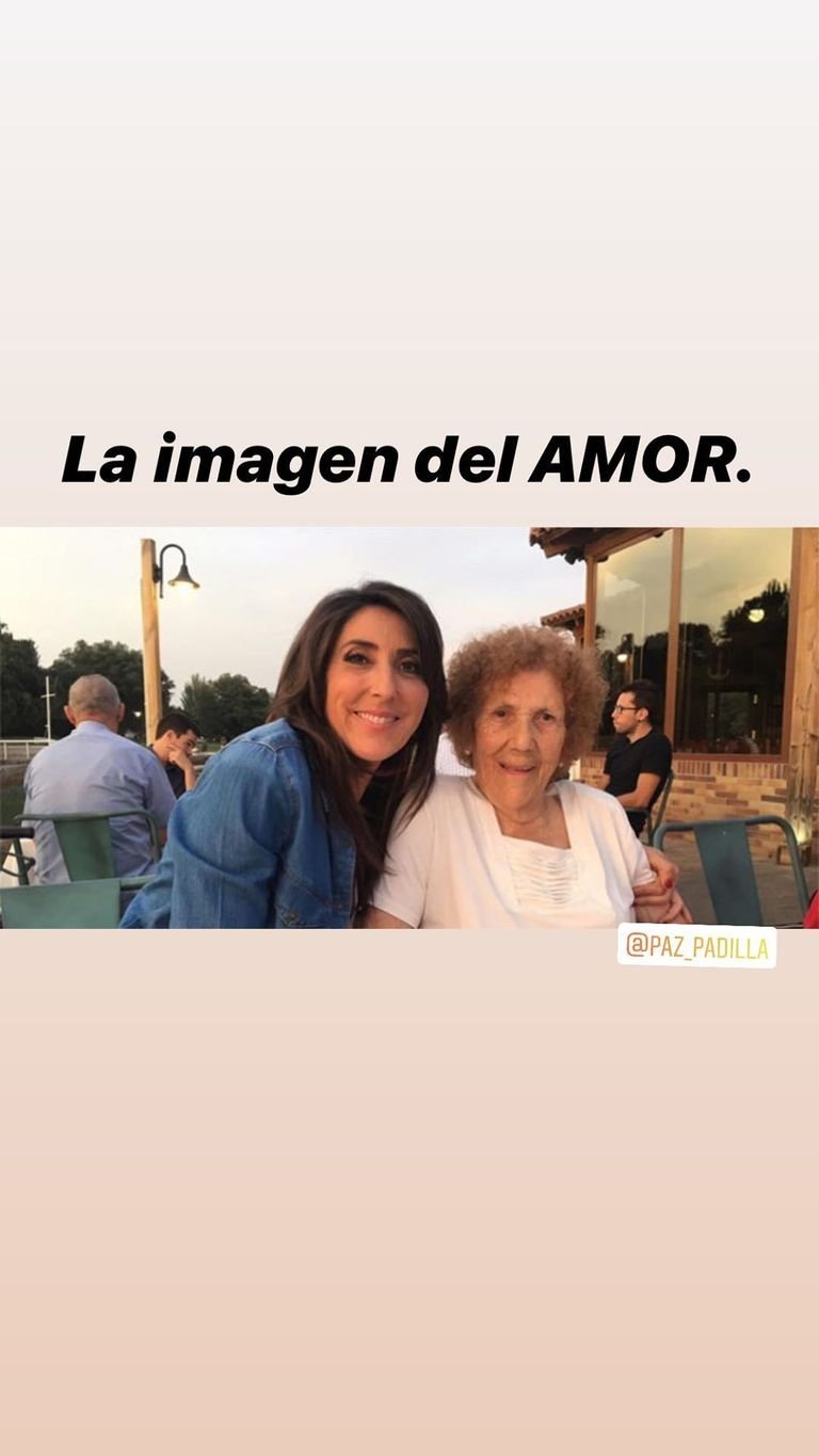 Captura de pantalla de la historia de Instagram de Toñi Moreno. | Foto: Instagram/tmoreno73