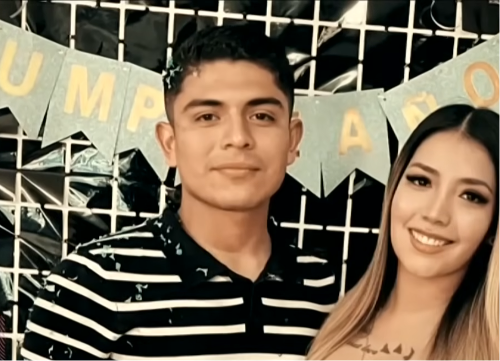 Edwin Ocampo junto a su novia, Bere | Fuente: YouTube/Imagen Noticias