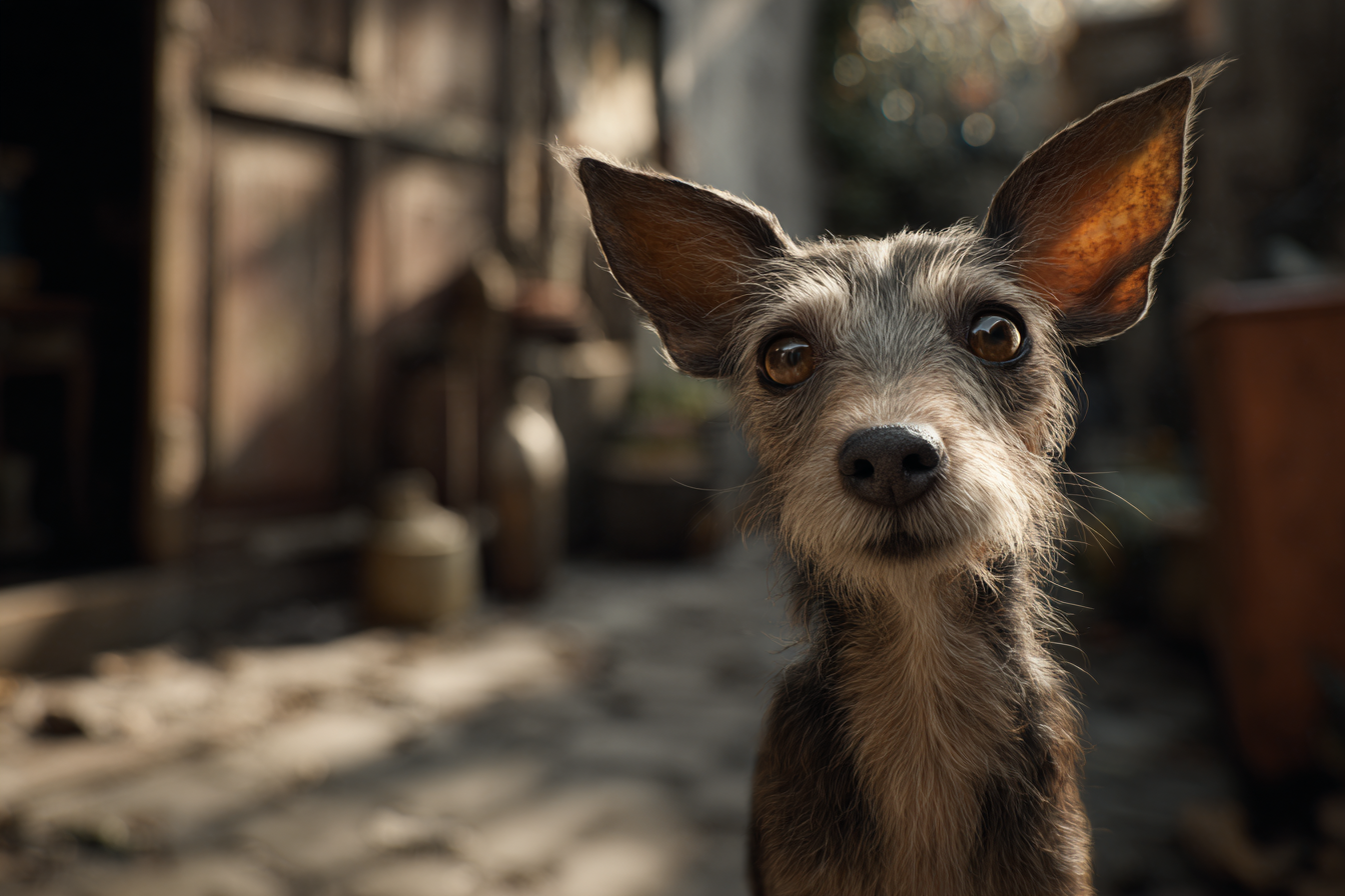 Un perro | Fuente: Midjourney