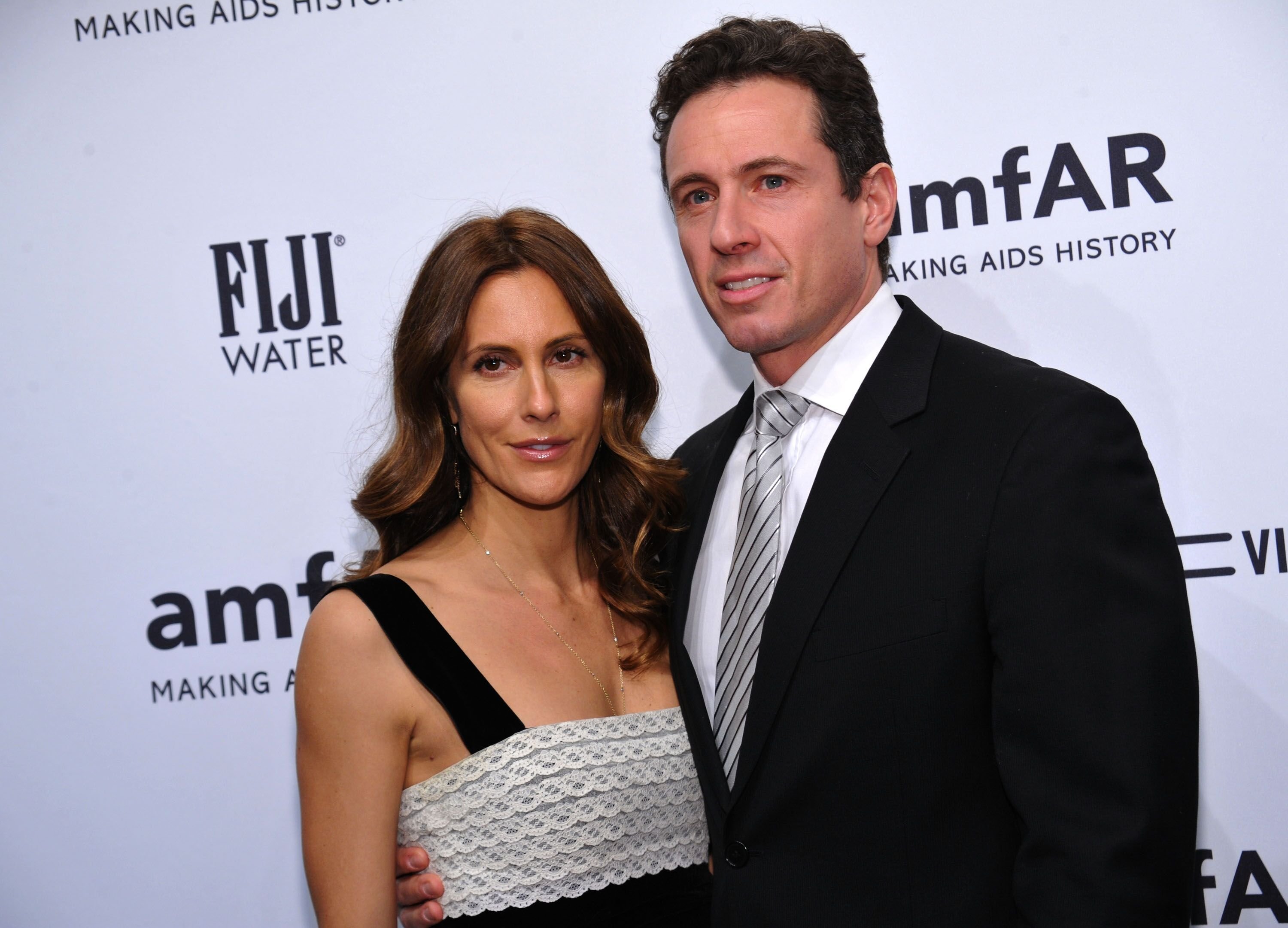 Cristina y Chris Cuomo en la Gala amfAR de Nueva York, para comenzar la Semana de la Moda de Otoño el 6 de febrero de 2013 | Foto: Bryan Bedder / Getty Images 