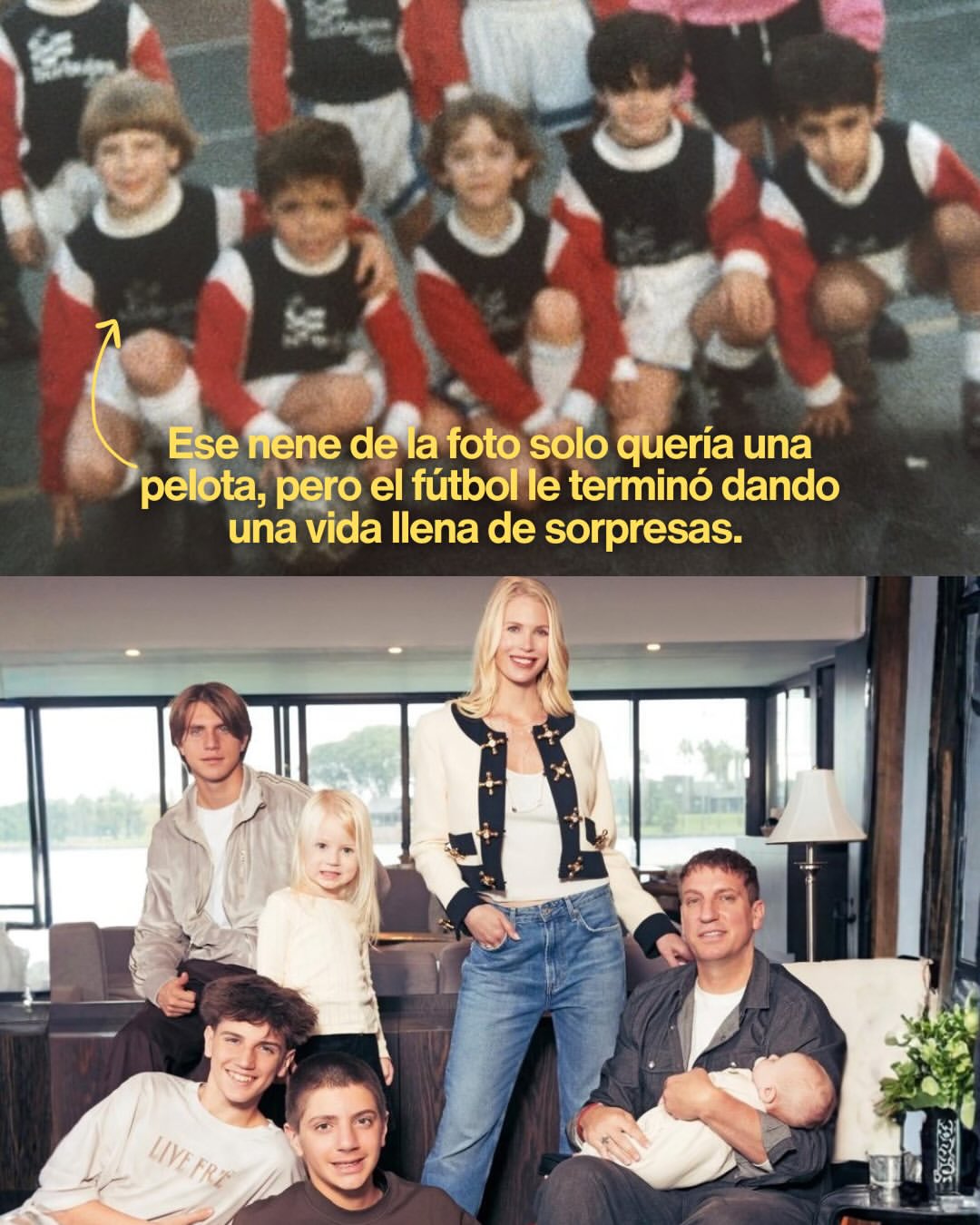 Maxi López mostró fotografías junto a su familia | Fuente: Instagram/officialmaxilopez