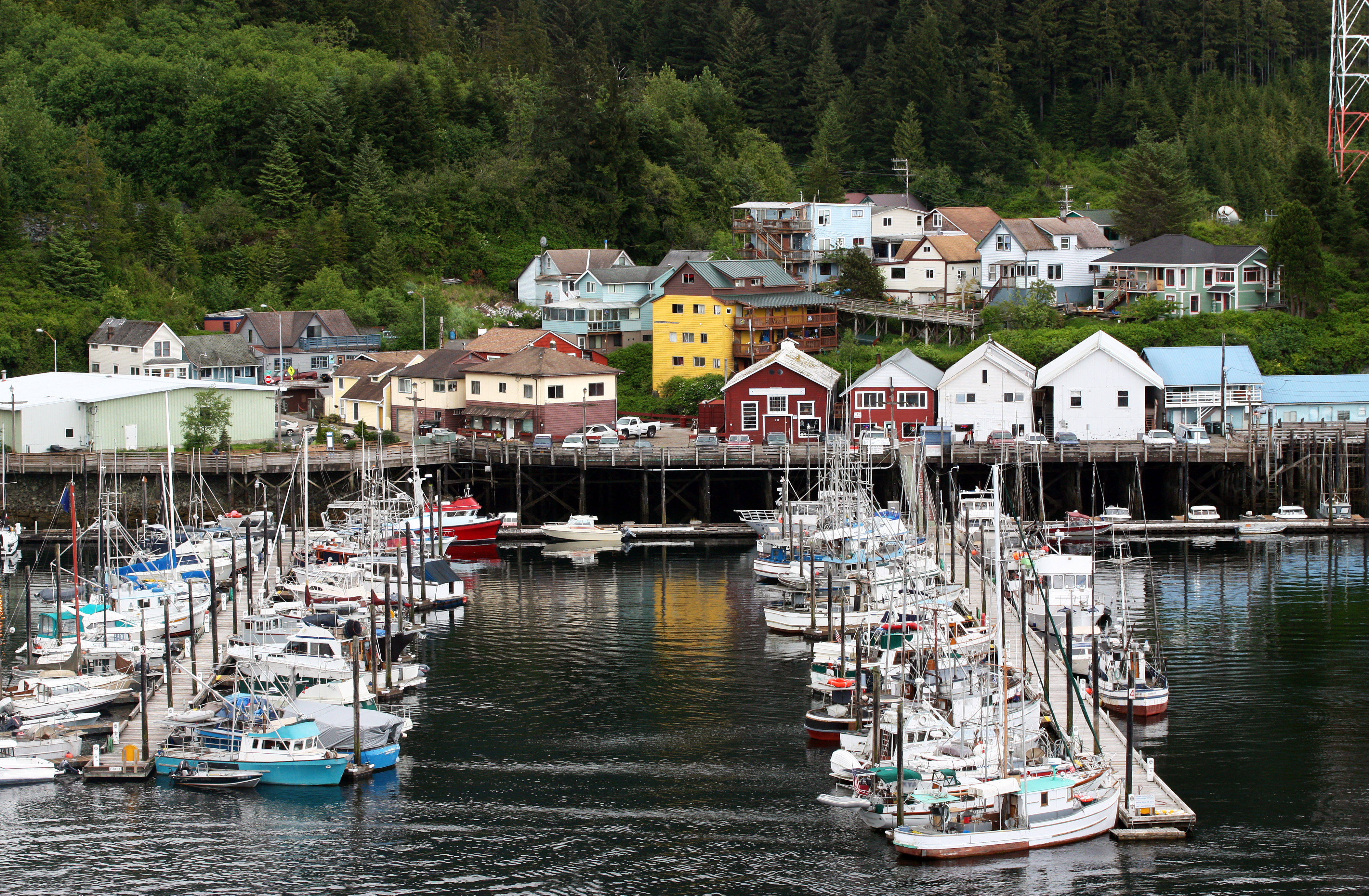 Alaska desde la costa. | Fuente: Shutterstock