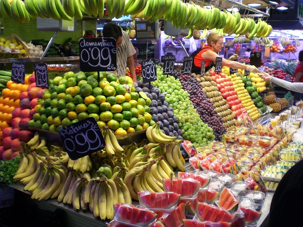 Mercado de frutas. | Foto: PxHere