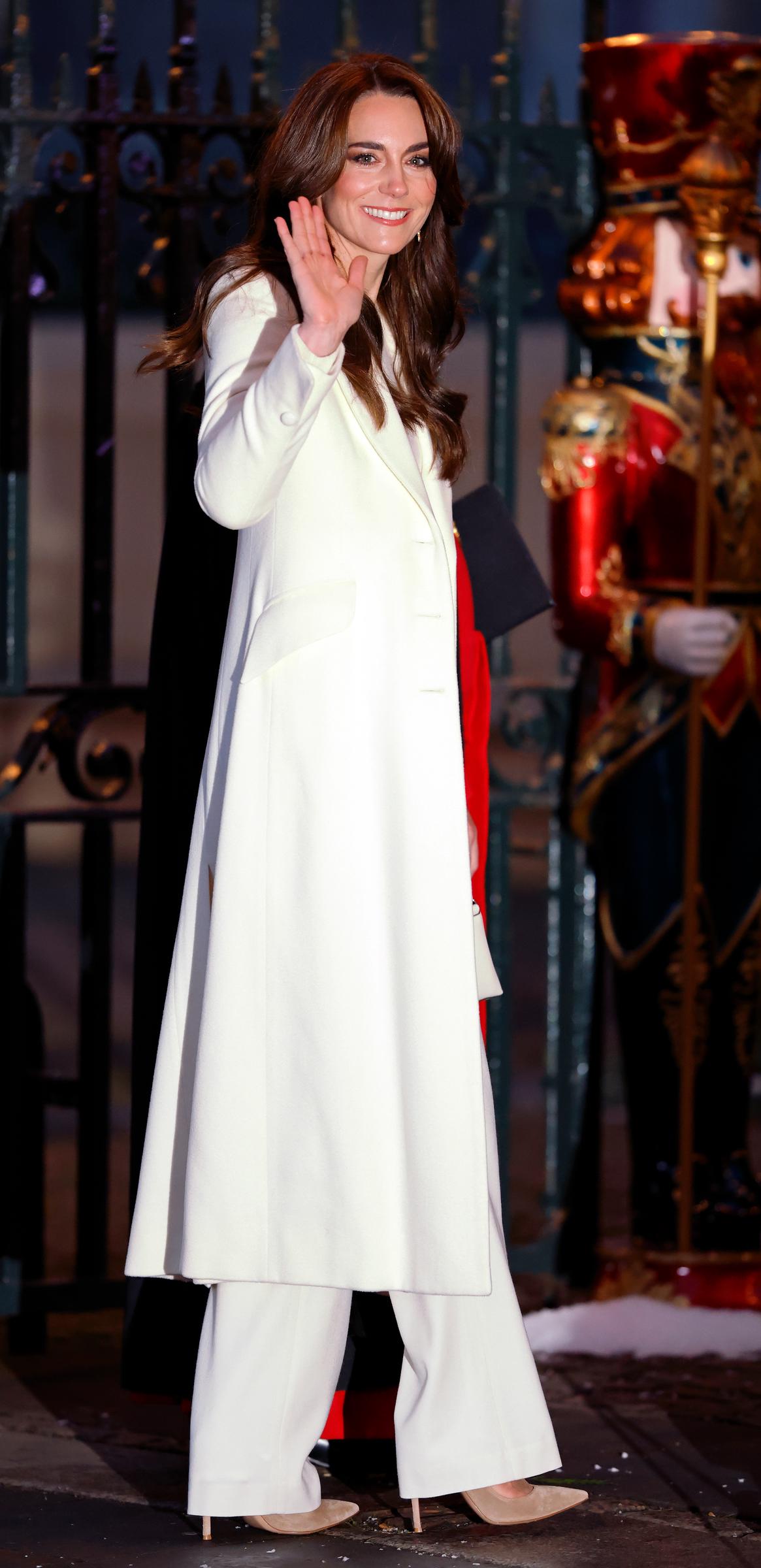 La princesa Catherine en el servicio de villancicos "Juntos en Navidad" en la Abadía de Westminster en Londres, Inglaterra, el 8 de diciembre de 2023 | Fuente: Getty Images
