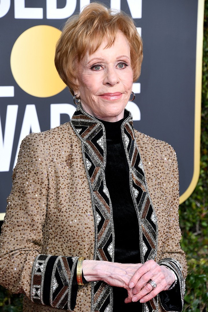 Carol Burnett en la gala número 76 de los Golden Globe Awards el 6 de enero de 2019 en Beverly Hills, California. | Foto: Getty Images.