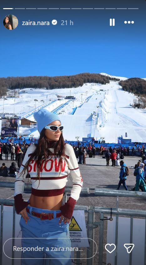 De las historias de Instagram de Zaira Nara | Fuente: Instagram/zaira.nara